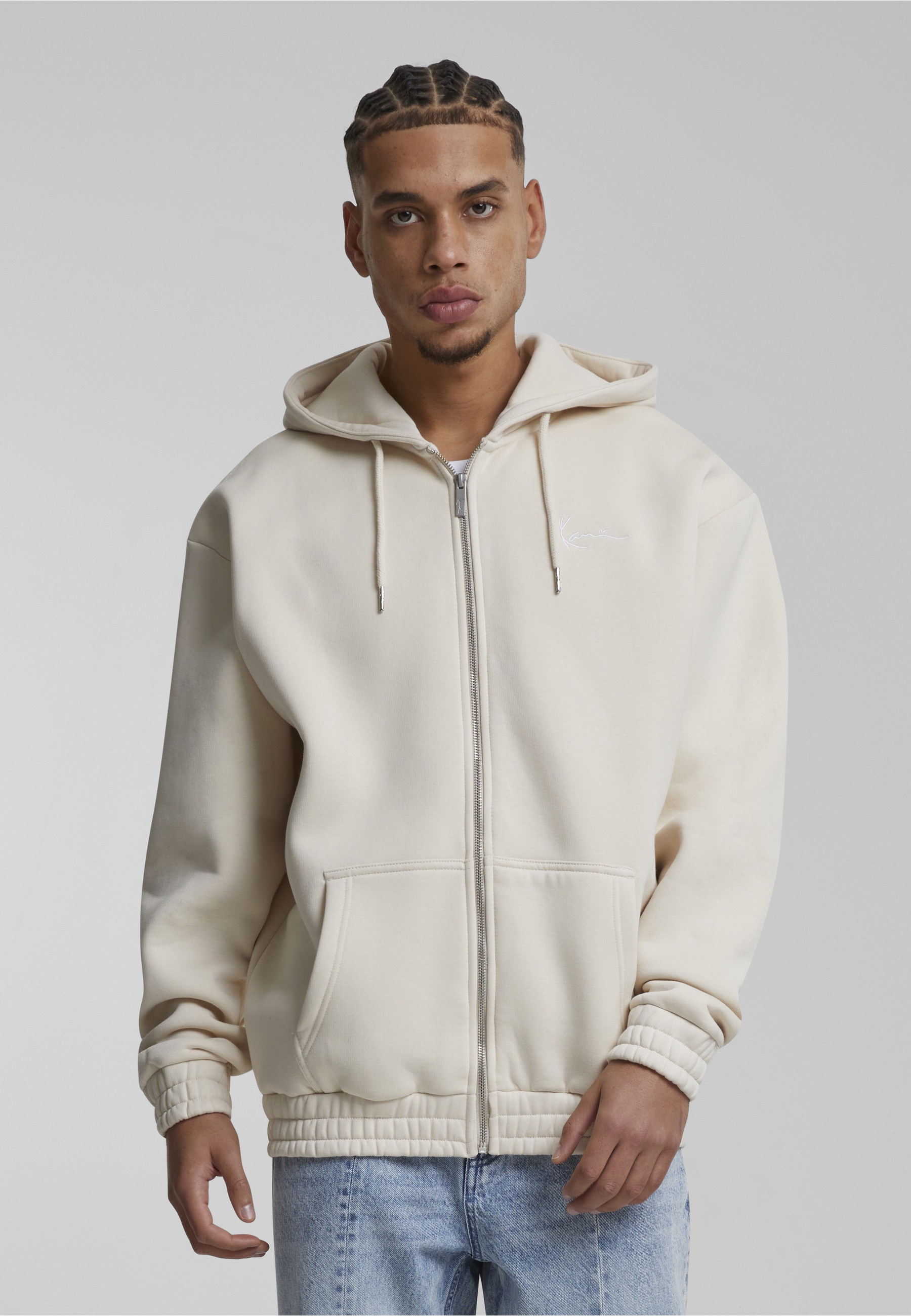 Karl Kani Sweatjacke »Karl Kani Karl Kani Authentic Star Logo OS Full Zip Hoodie«