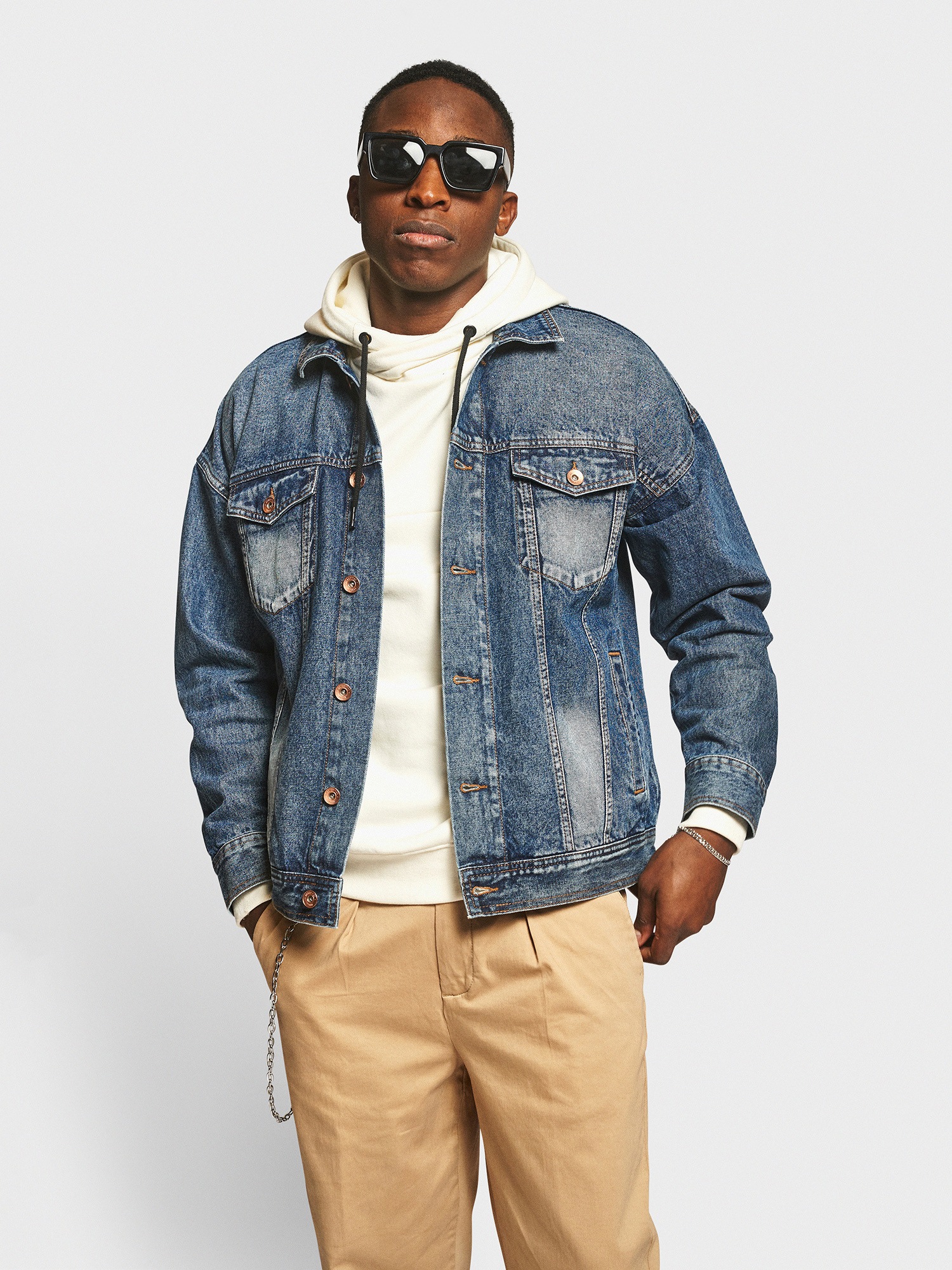 REDEFINED REBEL Funktionsjacke »Redefined Rebel Jacket RRAshton Denim Jacket«