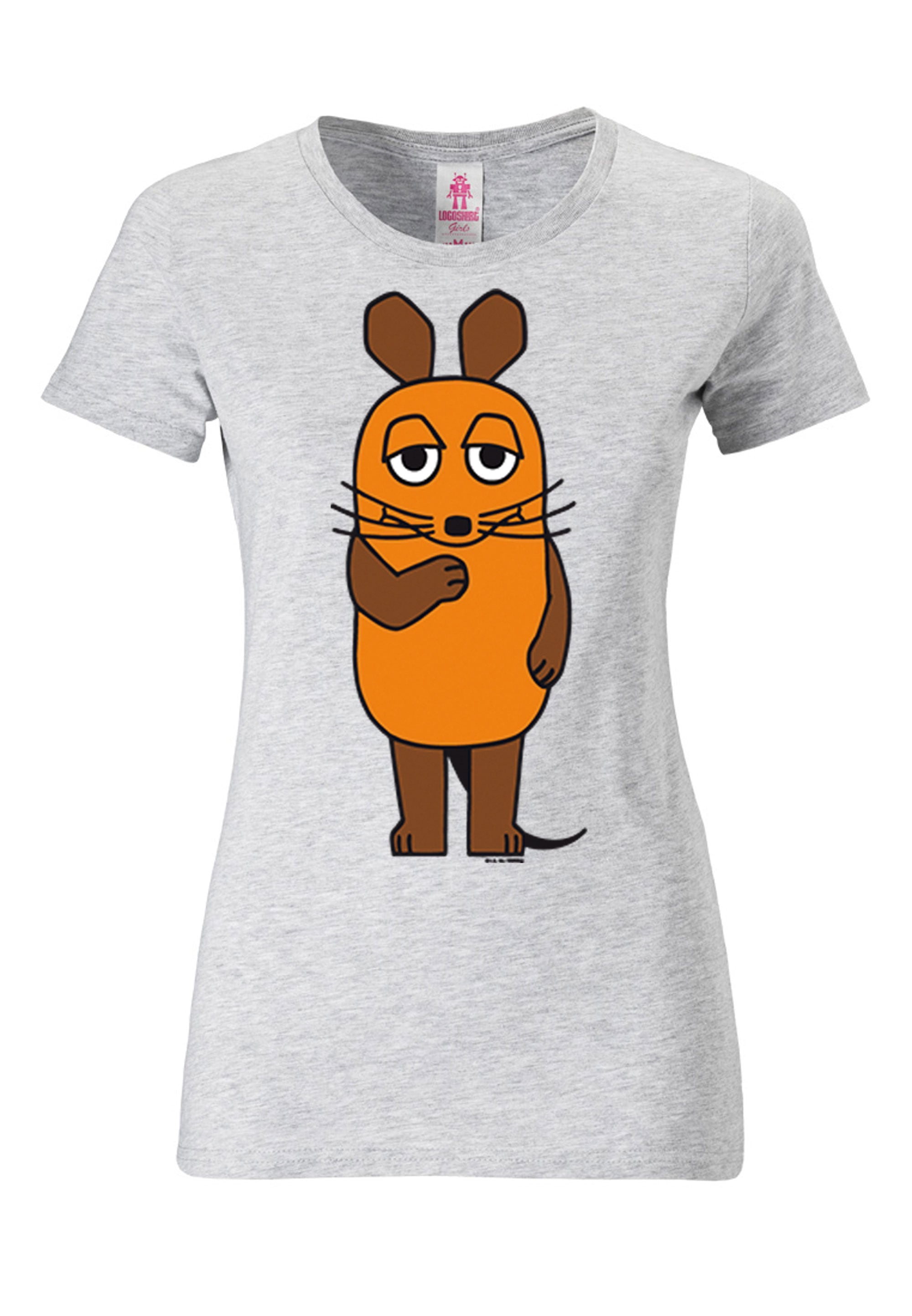 LOGOSHIRT T-Shirt »Sendung mit der Maus«, mit coolem Maus-Print