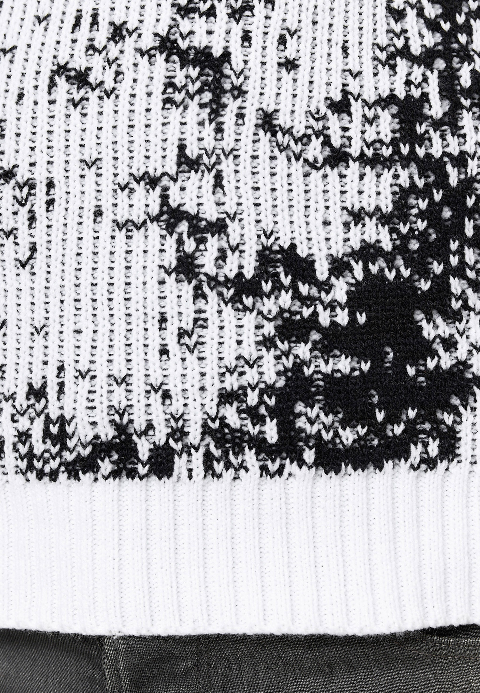 Rusty Neal Strickpullover, im angesagten zweifarbigen Design