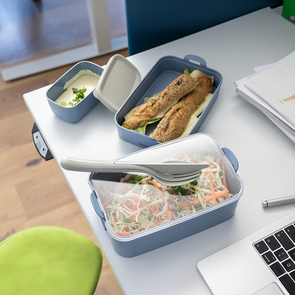 KOZIOL Frischhaltedose »STAKK BENTOBOX, 2l« 1 tlg. spülmaschinengeeignet, mikrowellengeeignet