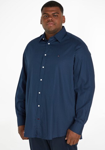 Tommy Hilfiger Big & Tall Langarmhemd, im gepunkteten Design kaufen