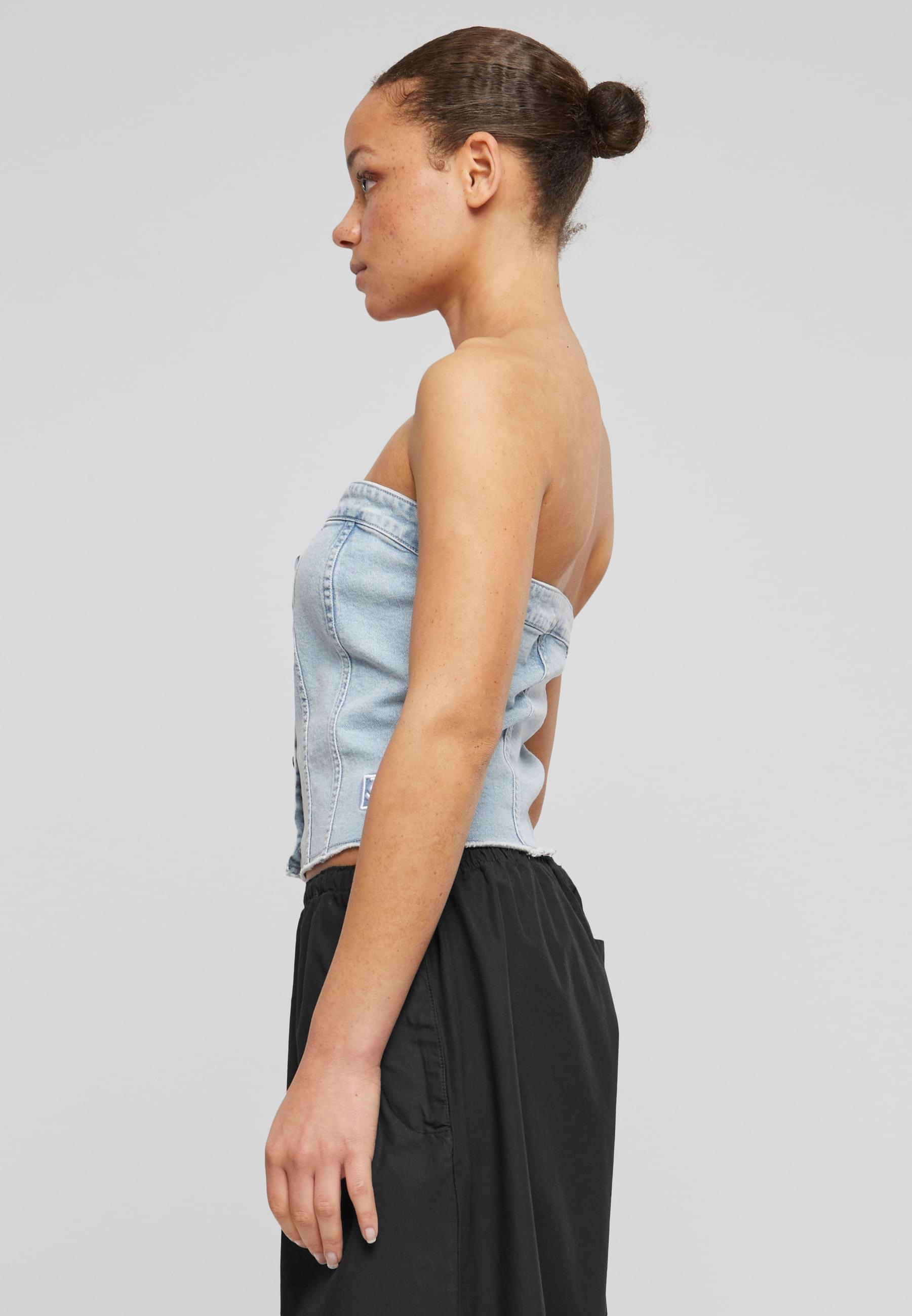 Karl Kani T-Shirt »Karl Kani Damen KW242-025-1 Karl Kani OG Washed Corset Top«, (1 tlg.)
