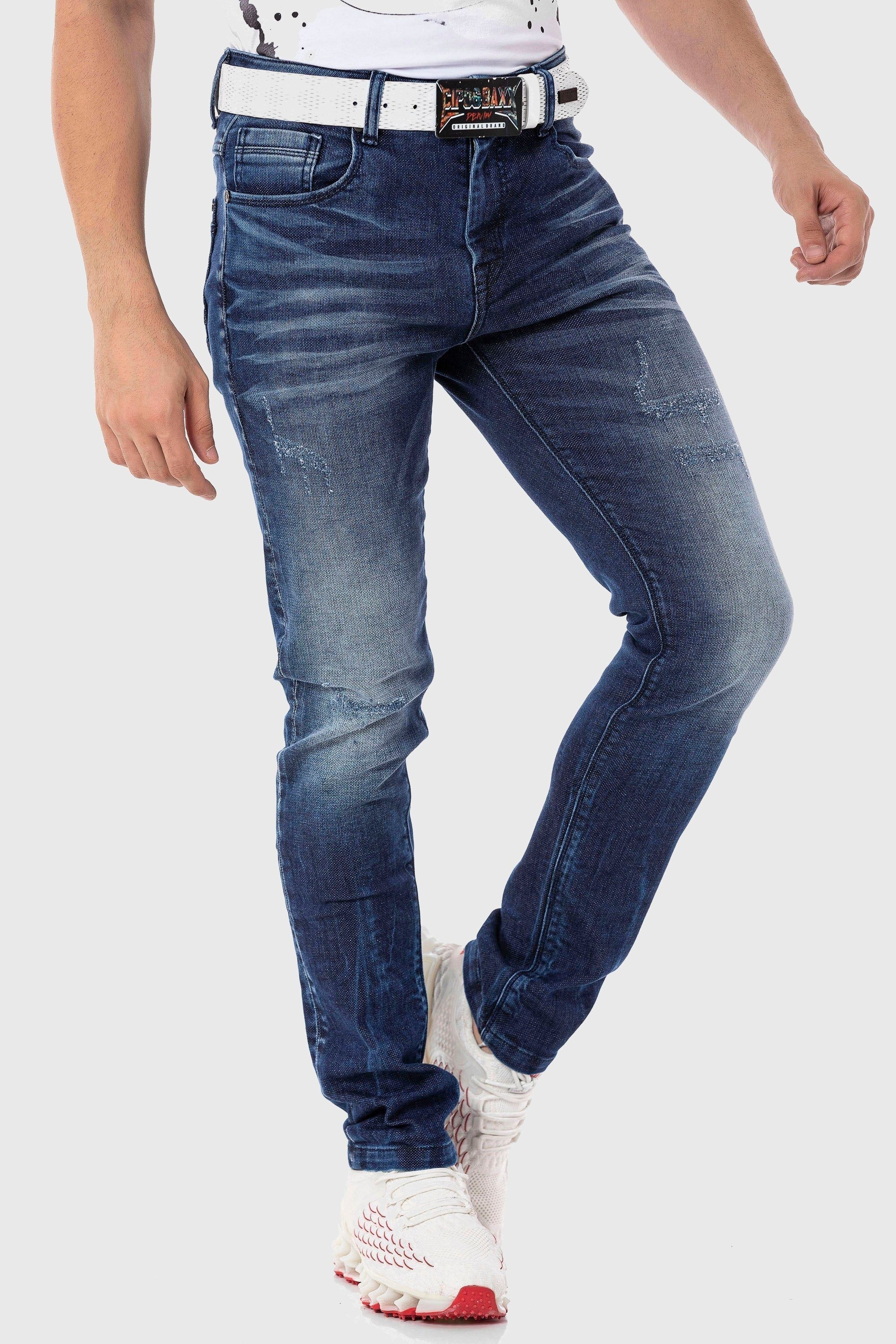 Cipo & Baxx 5-Pocket-Jeans »Hose«, mit moderner Waschung