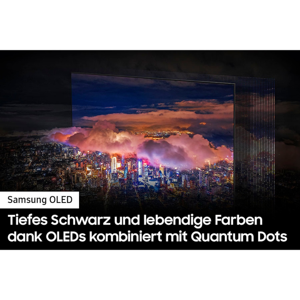 Samsung OLED-Fernseher, 163 cm/65 Zoll, Smart-TV, Neural Quantum Prozessor 4K,Infinity One Design,Gaming Hub