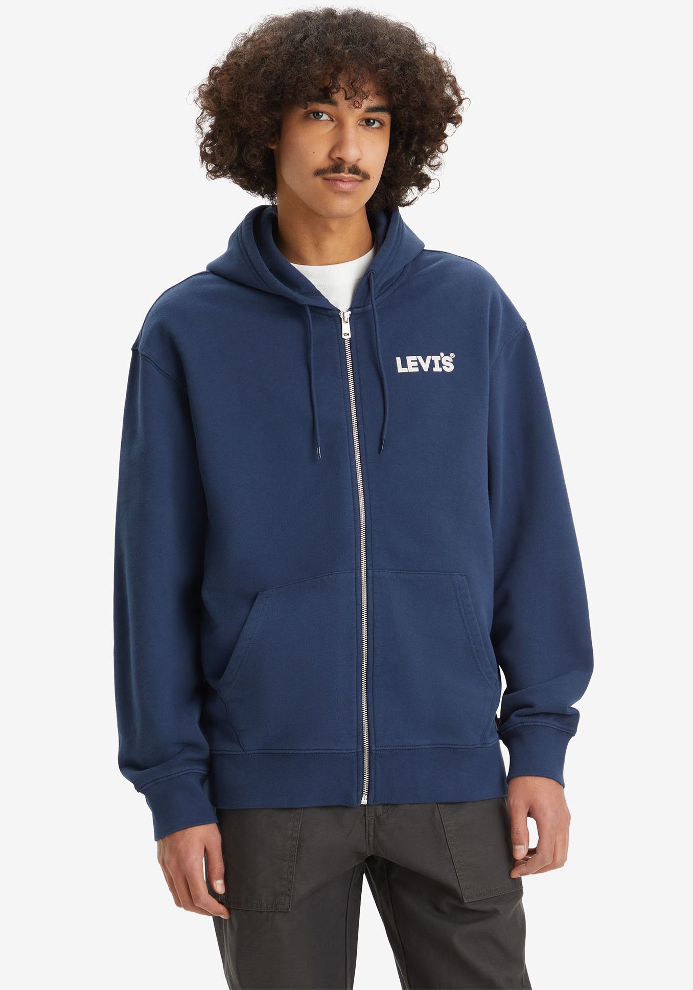 Levi's® Sweatjacke »RELAXED GRAPHIC ZIPUP«, mit großem Rückenprint