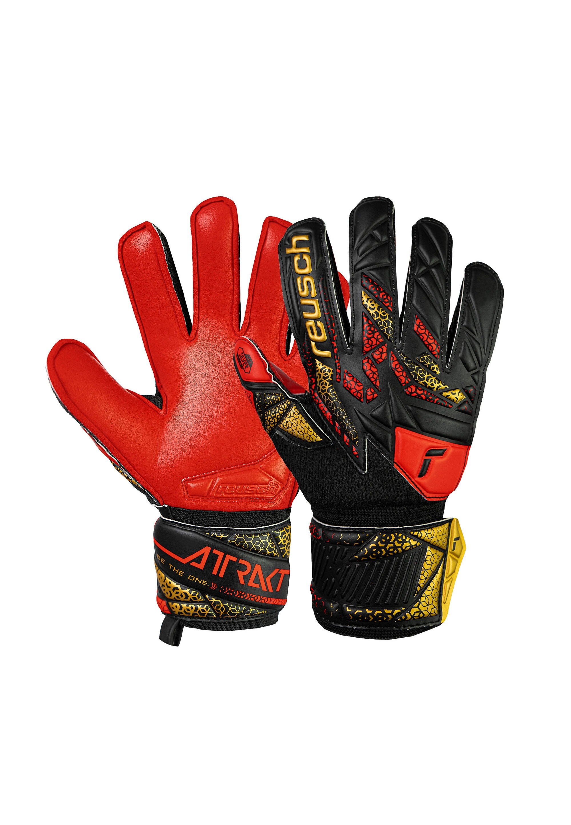 Reusch Torwarthandschuhe "Attrakt Silver Junior" mit Expanse Cut günstig online kaufen