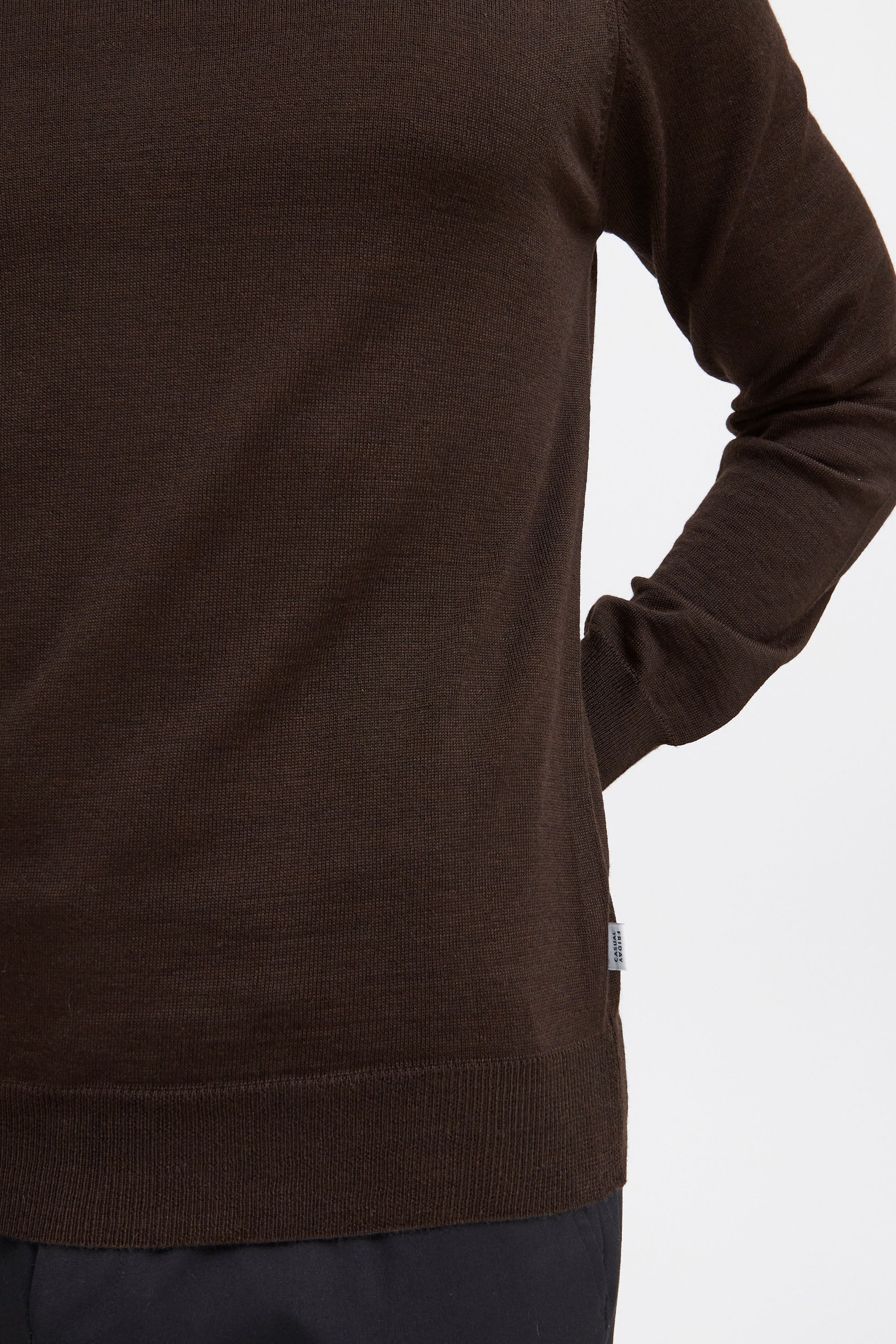 Casual Friday Strickfleece-Pullover »Strickpullover CFKarl«