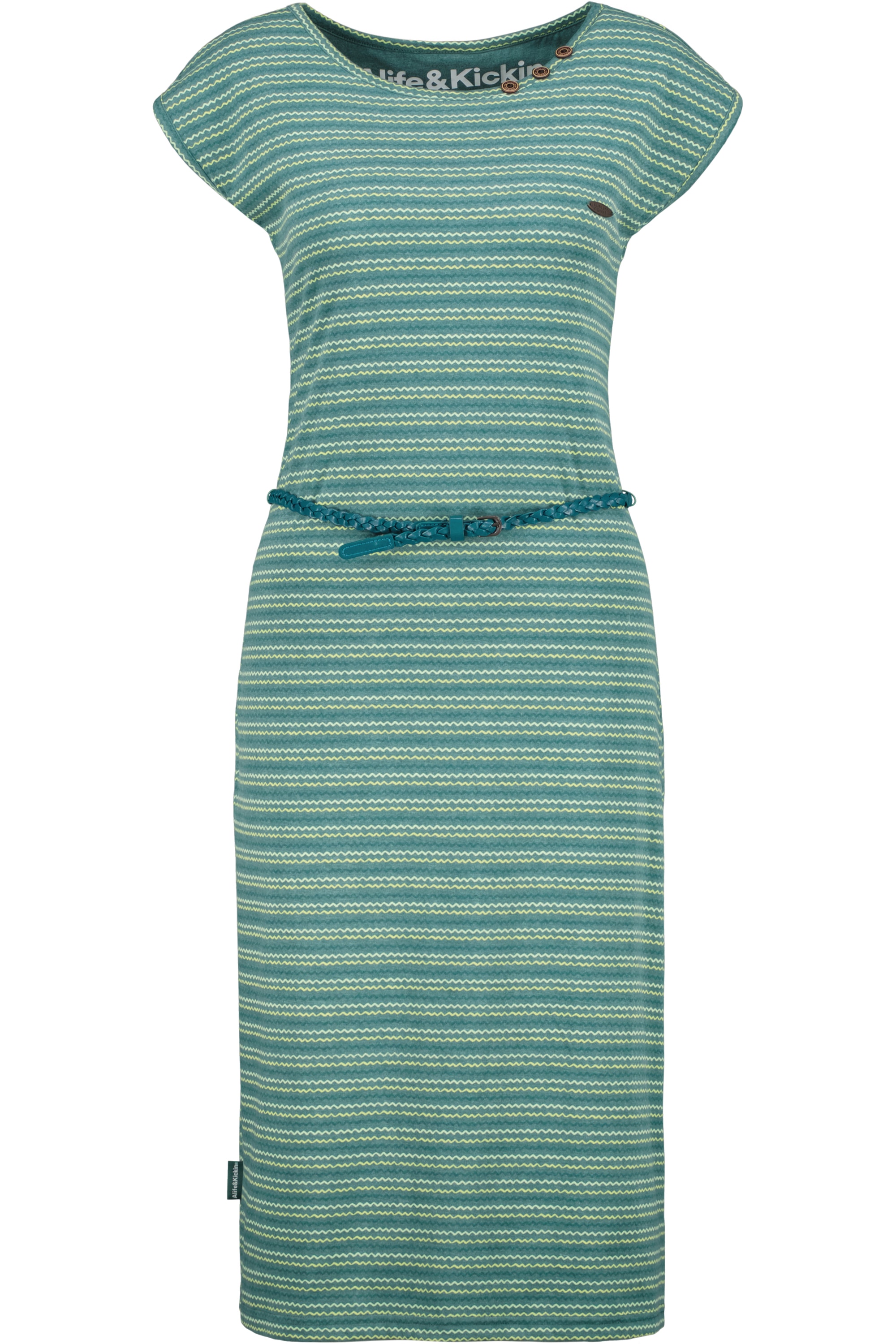 Alife &amp; Kickin Jerseykleid »ALIFE AND KICKIN MelliAK Dress Damen Sommerkleid Kleid« NQ10671