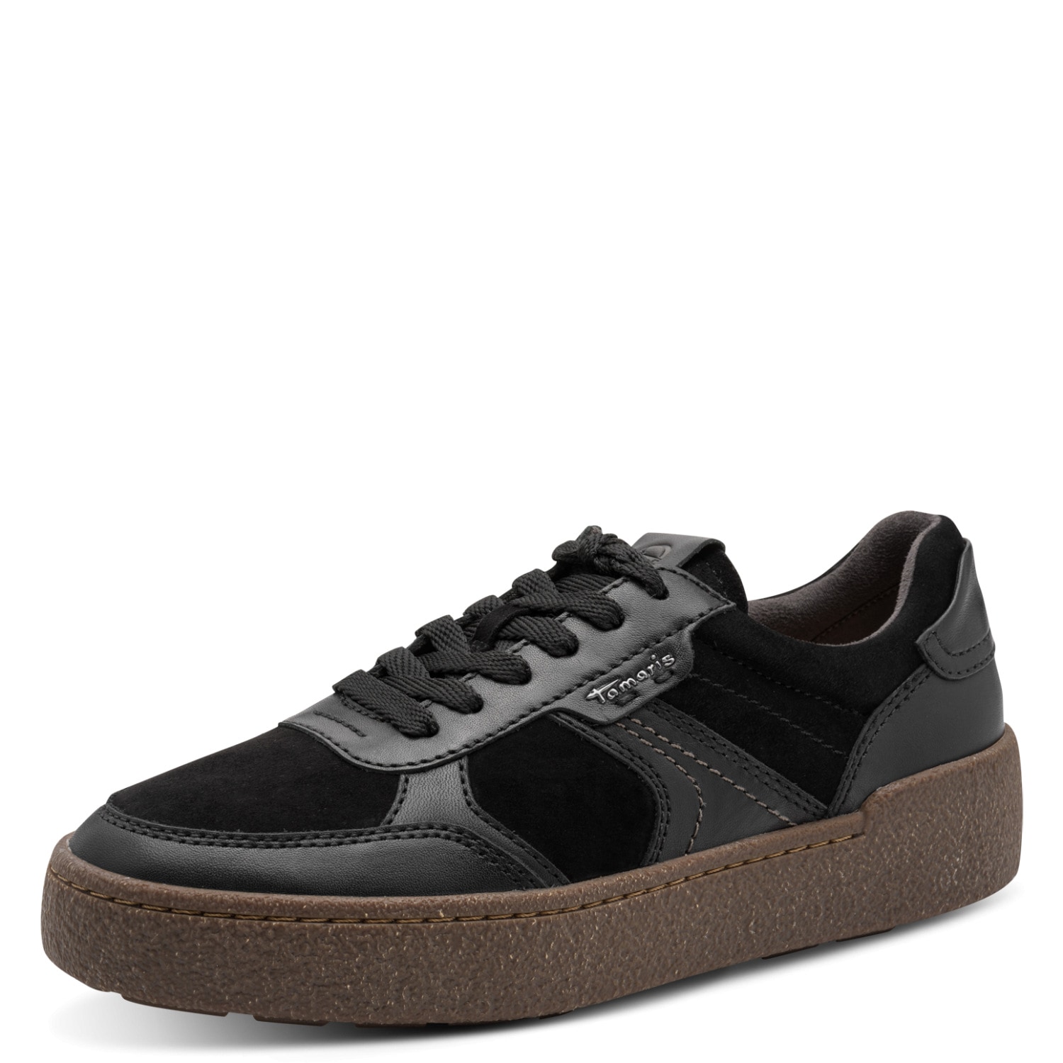 Tamaris Halbschuh, Schnürschuh, Freizeitschuh mit seitlichem Label