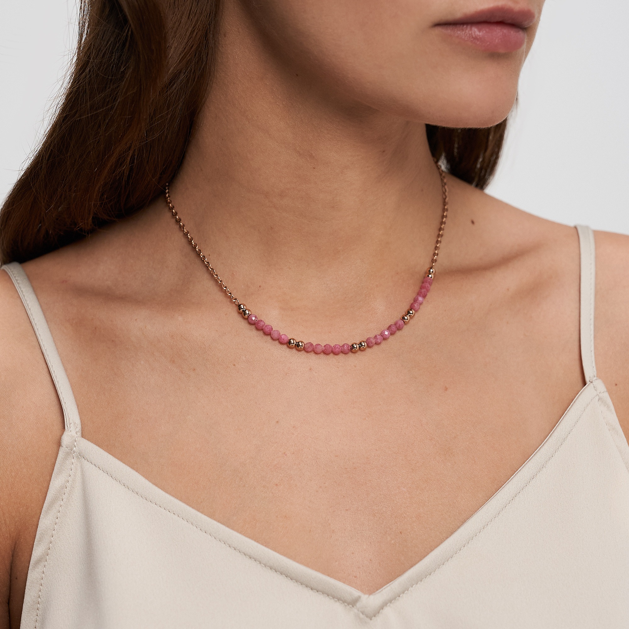 s.Oliver Kette ohne Anhänger »Colorful Beads« mit Glasperle