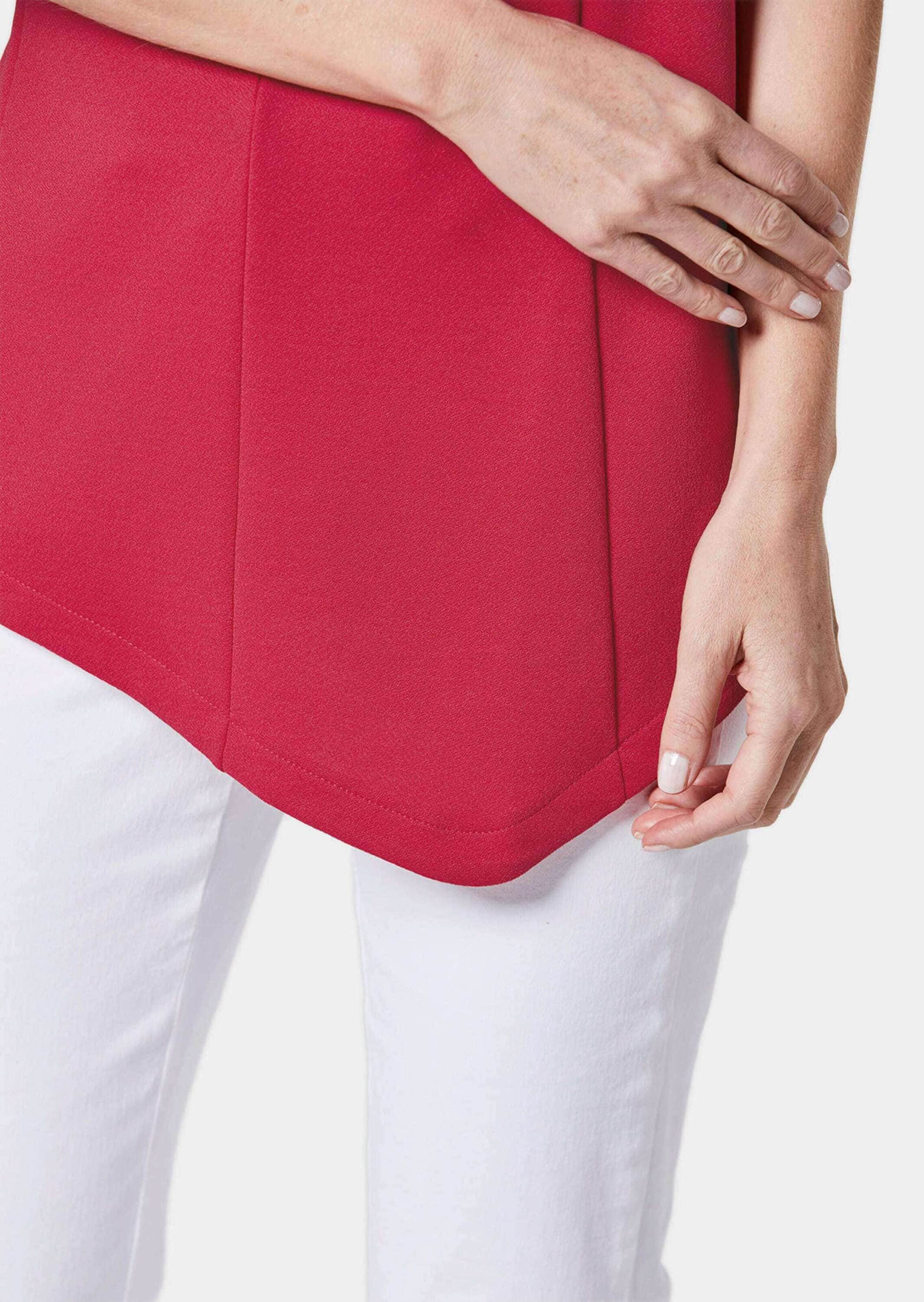GOLDNER Langarm-Poloshirt »Shirt Zipfelshirt«