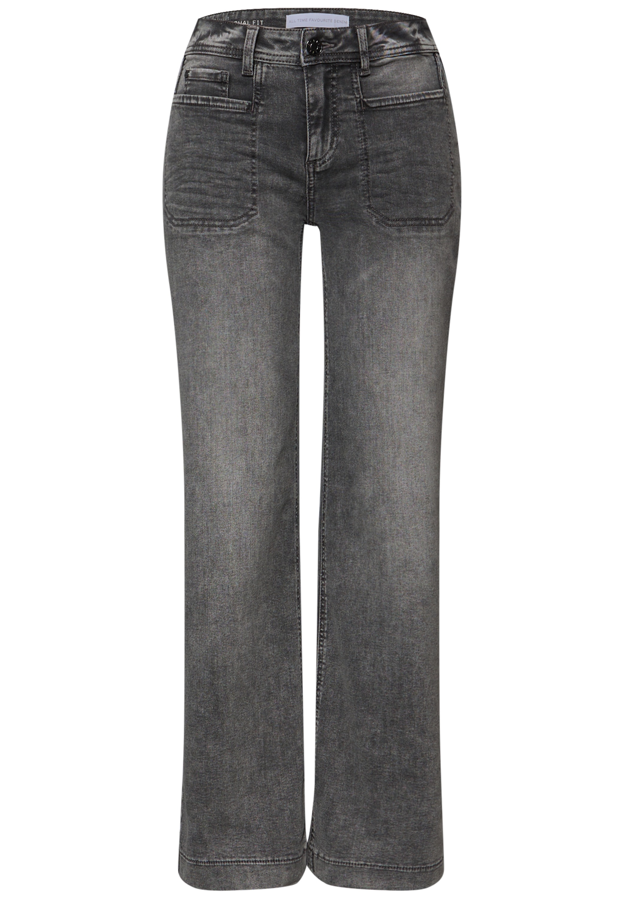 STREET ONE Comfort-fit-Jeans Middle Waist