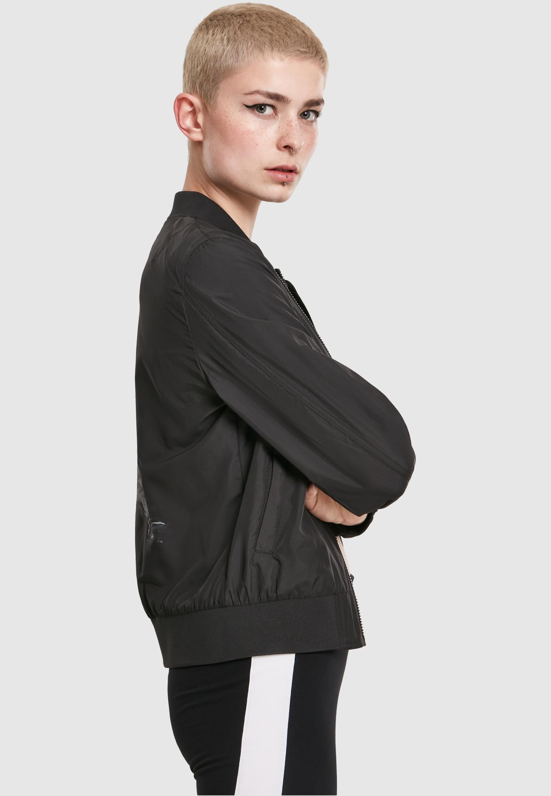 Merchcode Bomberjacke »Merchcode Damen Ladies Linkin Park Bomber Jacket«, (1 St.), ohne Kapuze