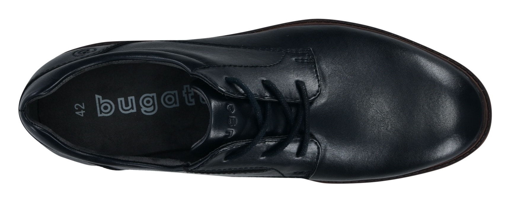 bugatti Schnürschuh, Festtagsschuh, Anzugschuh, Business Schnürer mit griffiger Profilsohle