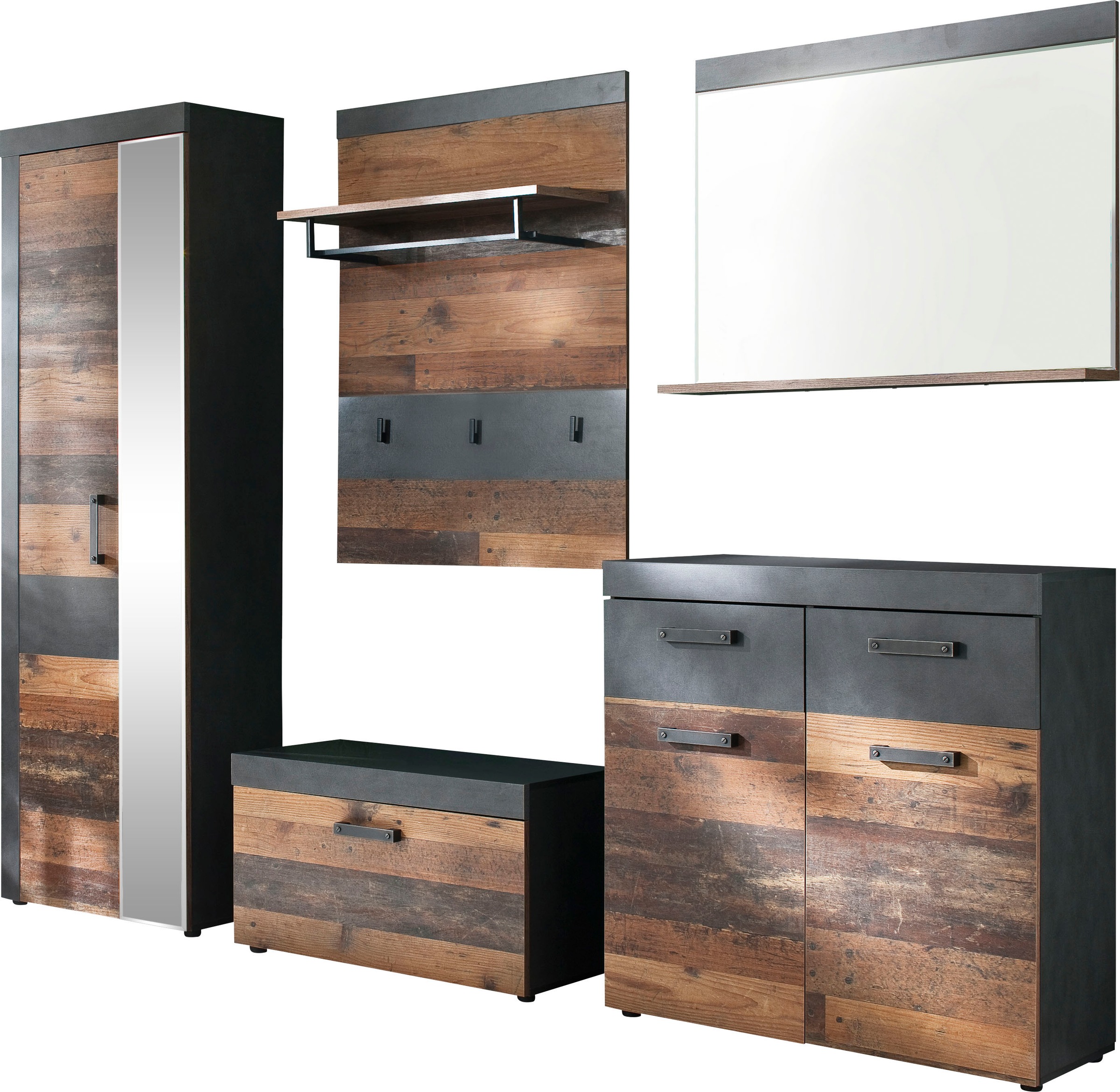 Home affaire Garderoben-Set »Ilana« Set, 5 Stk. tlg.