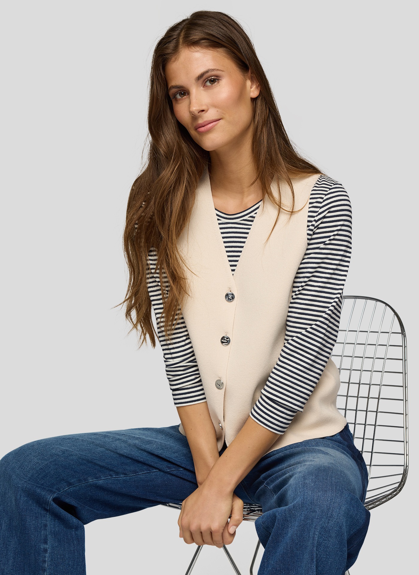 Rabe Strickweste »Strickweste«