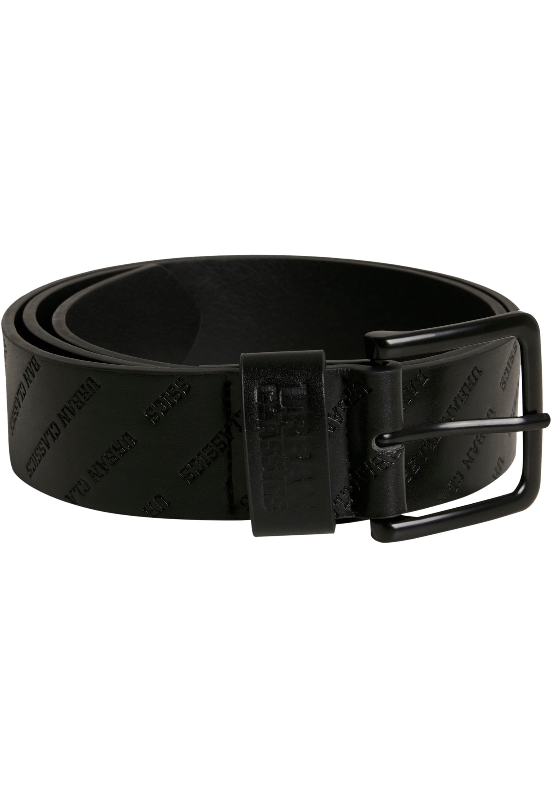 URBAN CLASSICS Hüftgürtel "Urban Classics Unisex Allover Logo Belt"