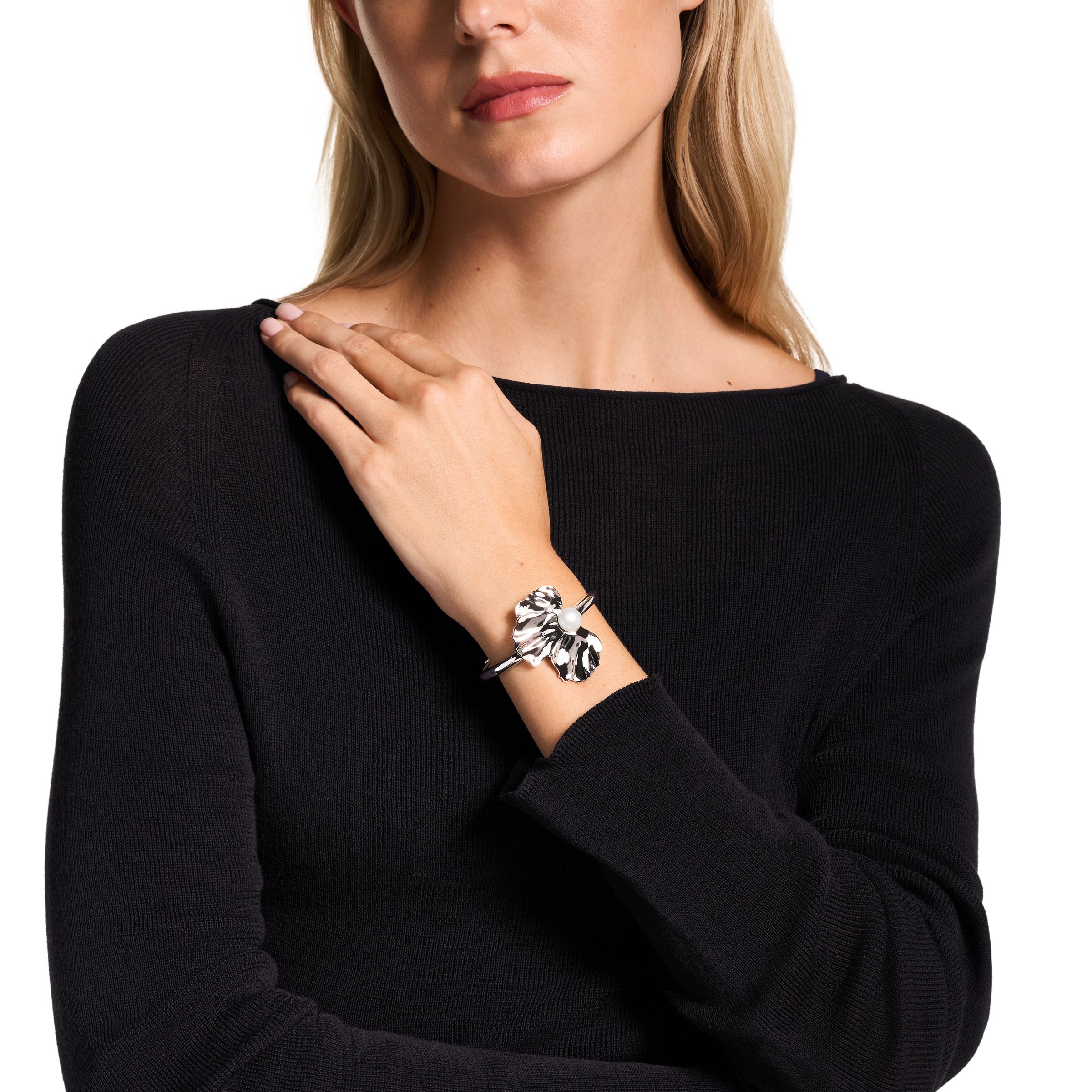 Emporio Armani Armreif »Schmuck Geschenk Metall ICONIC TREND« mit Süßwasserzuchtperle