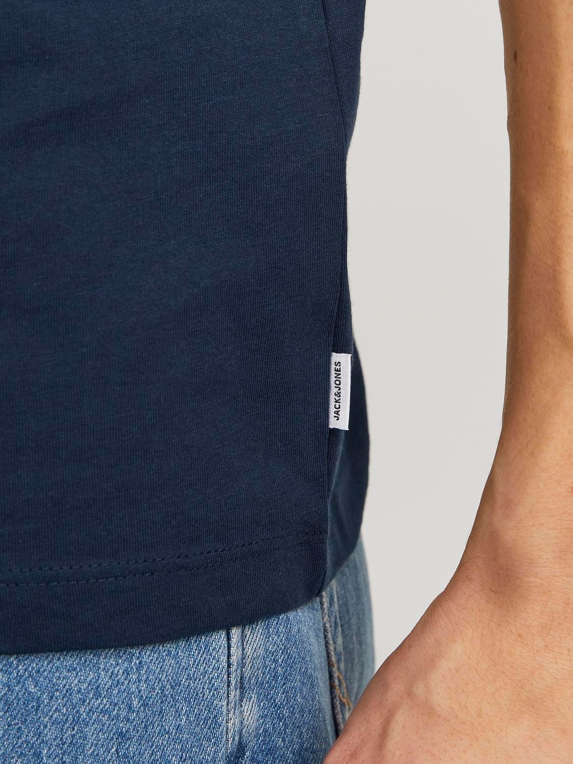 Jack & Jones T-Shirt »JJEORGANIC BASIC TEE SS O-NE 5PK MP NOOS«, (Packung, 5 tlg., 5er-Pack)