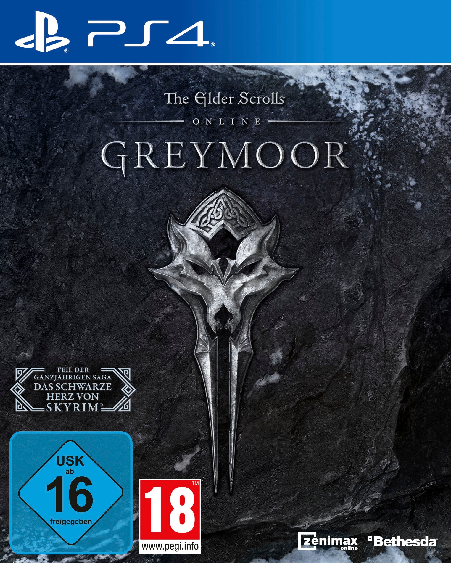 BETHESDA Spielesoftware "The Elder Scrolls Online: Greymoor", PlayStation 4, schwarz, Spielesoftware