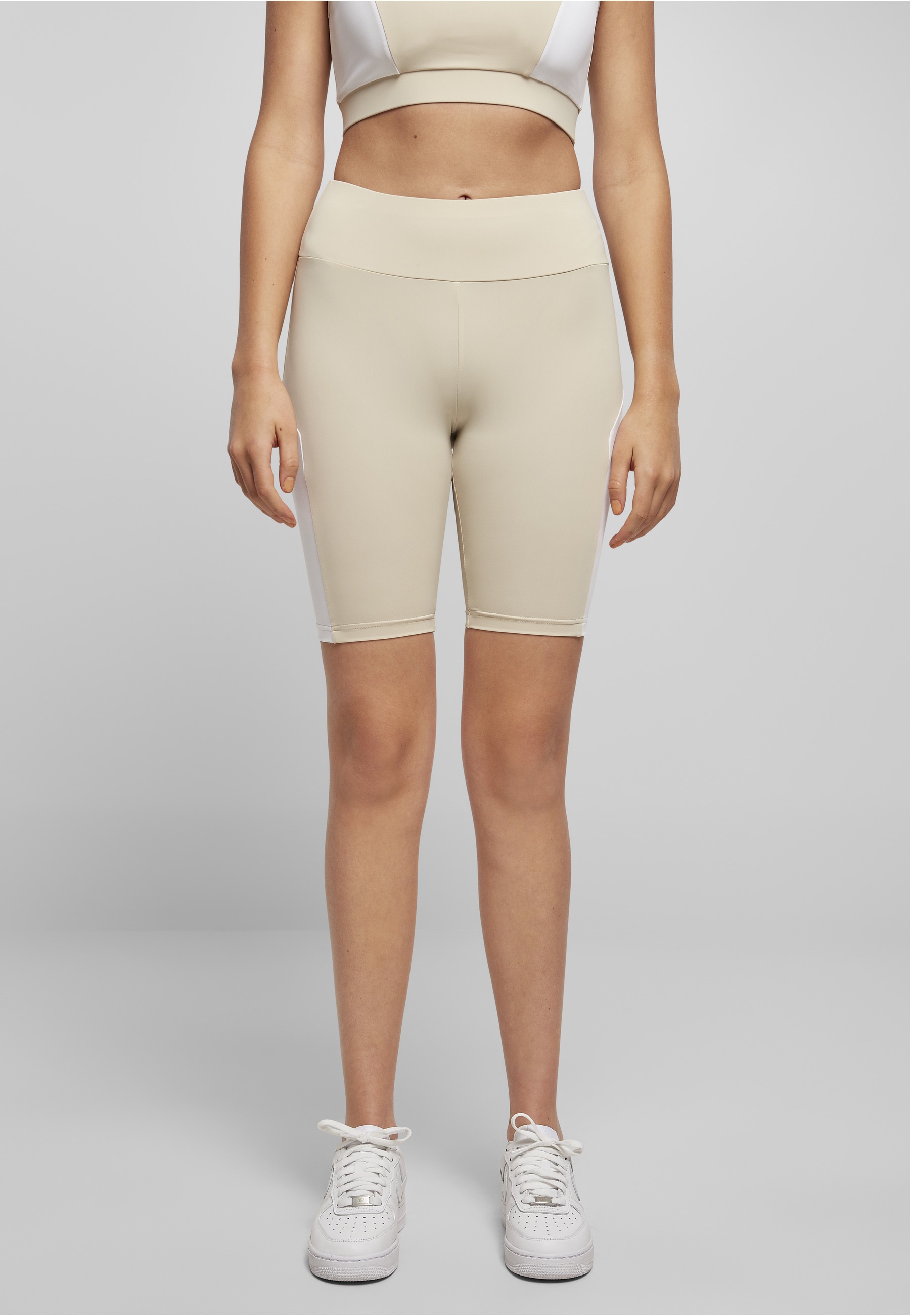 URBAN CLASSICS Radlerhose »Urban Classics Damen Ladies Color Block Cycle Shorts«