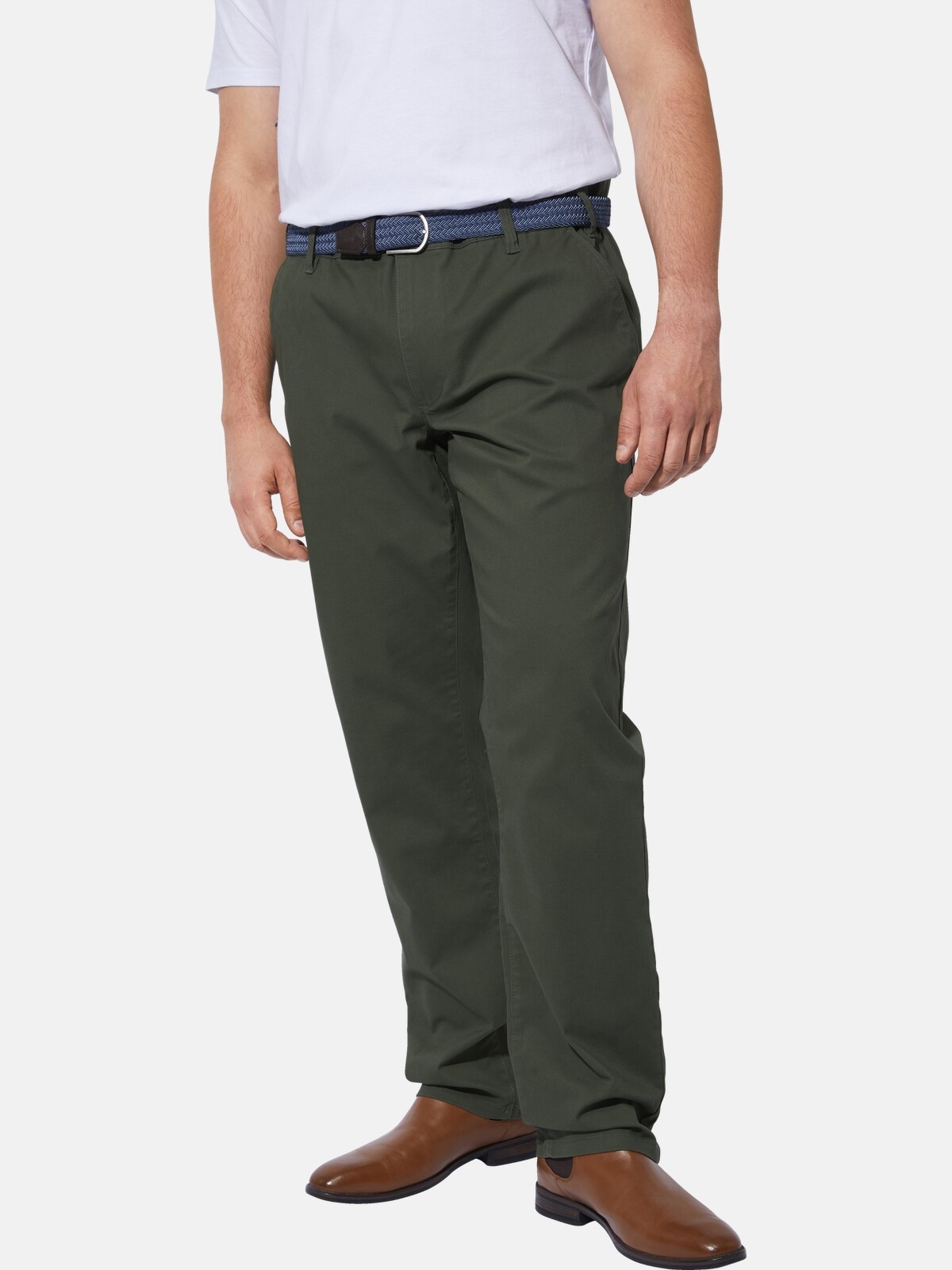 Charles Colby Chinohose »Tiefbundhose BARON RAMLEY«, (1 tlg.)