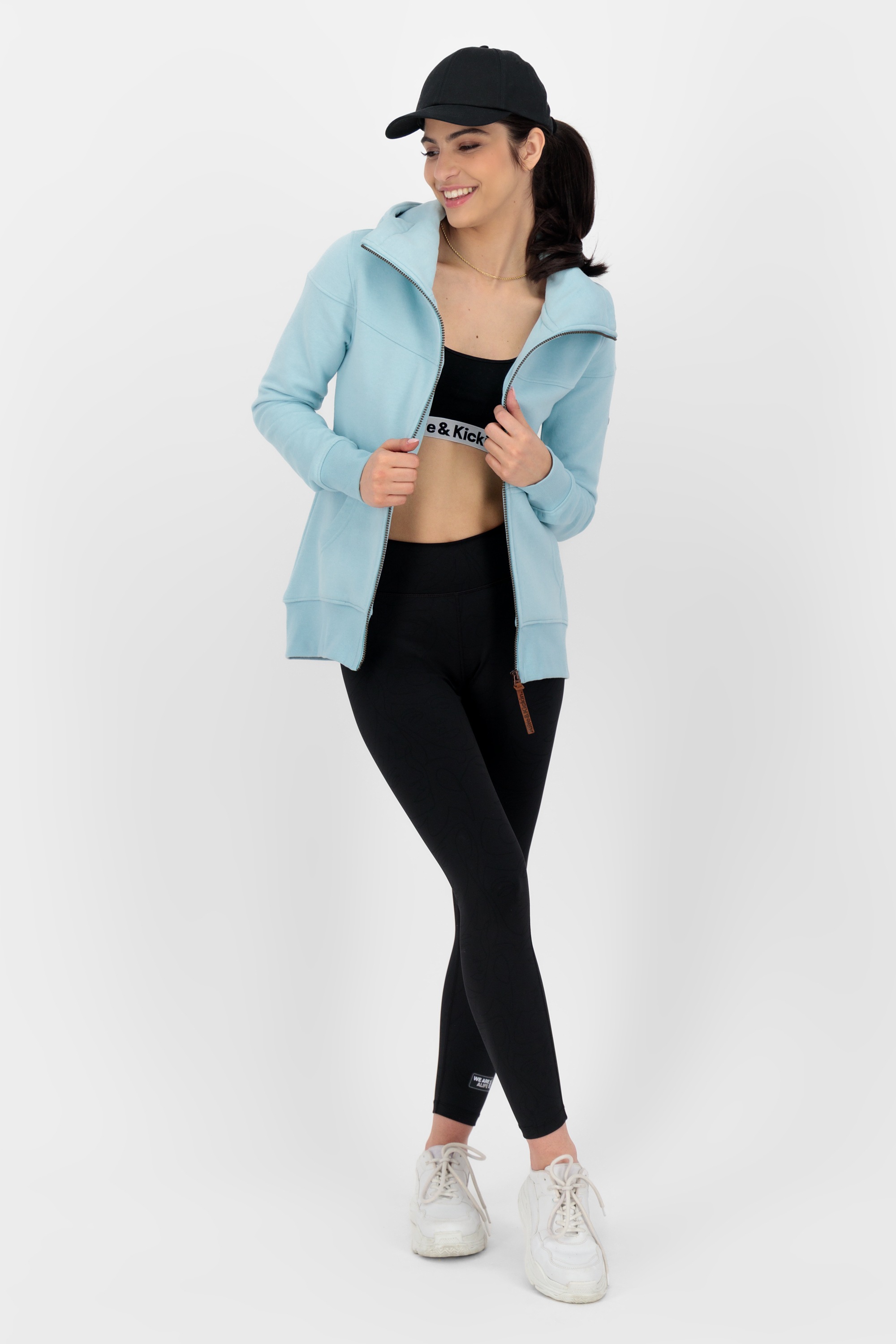 Alife & Kickin Kapuzensweatjacke »IsamiAK A Sweat Jacket Damen Kapuzensweatjacke, Sweatjacke«