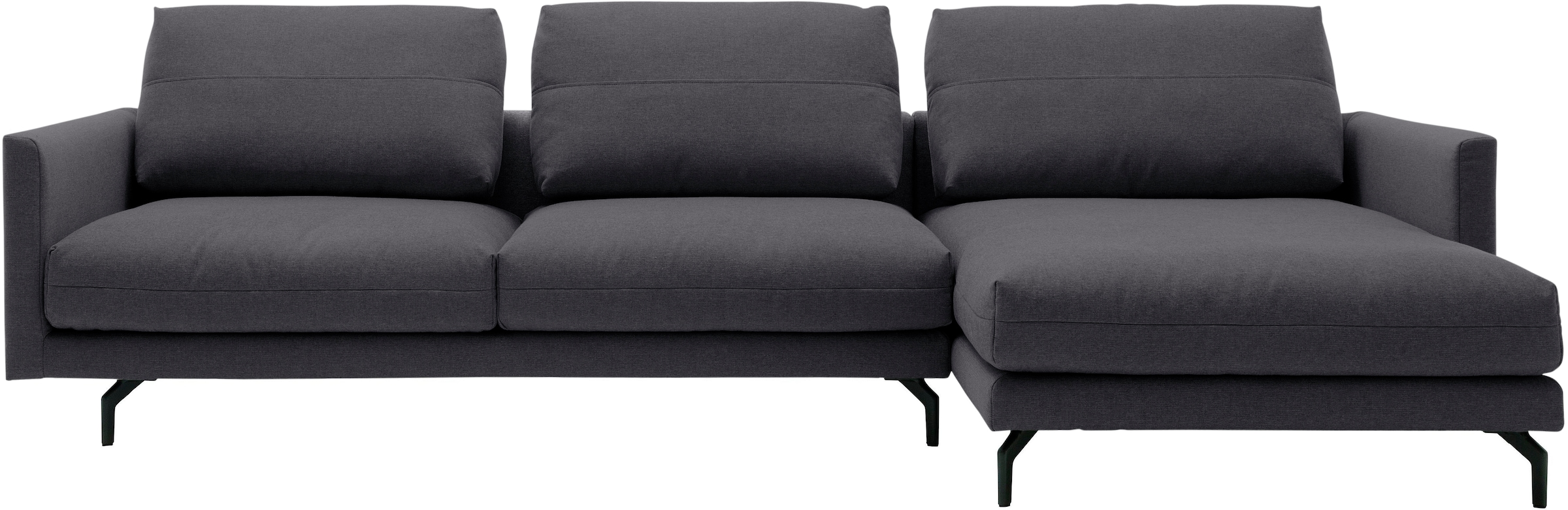 Creation BY ROLF BENZ Ecksofa "CR.414, Designecksofa, Polsterecke, Breite 300cm, L-Form" wahlweise aus feinstem Rindsleder oder hochwertigem Chenille