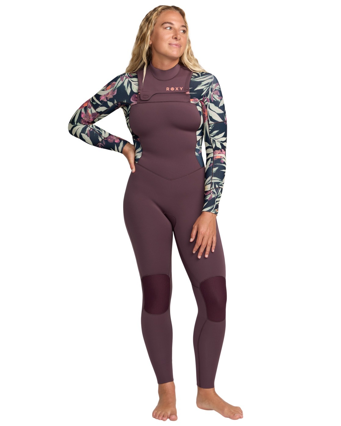 ROXY Damen Neoprenanzug "3/2mm Swell Natural"schwarz multi, Gr. XXL, Obermaterial:100% Polychloropren;, Sportanzüge