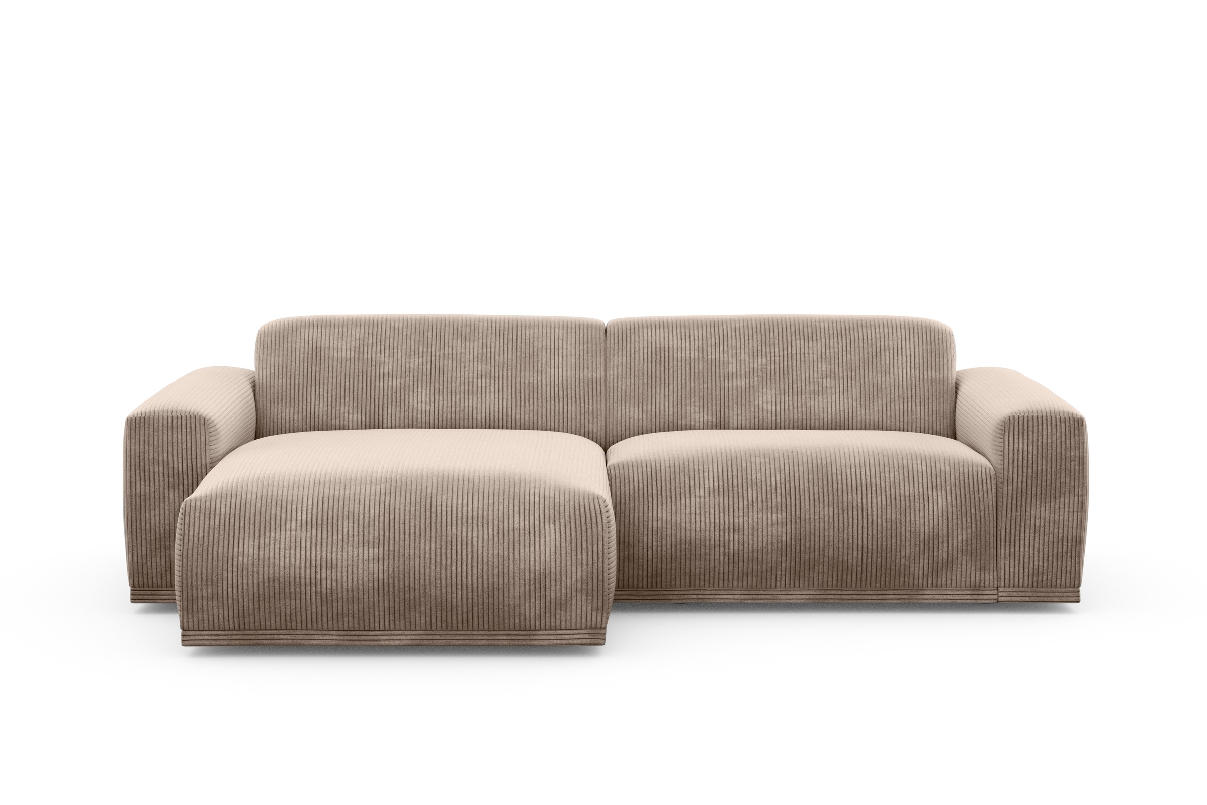 TRENDMANUFAKTUR Ecksofa "Braga, mit hochwertigem Kaltschaum, L-Form, in Cor günstig online kaufen