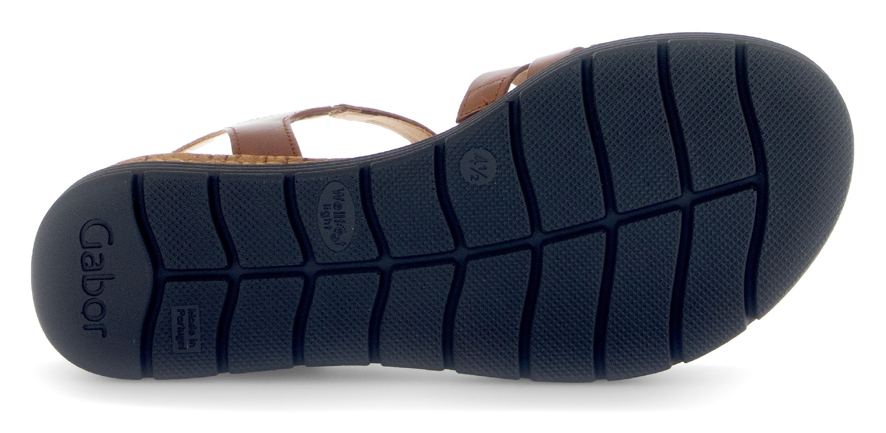 Gabor Keilsandalette »GENUA«, Riemchensandale, Sommerschuh mit Klettverschluss, G-Weite