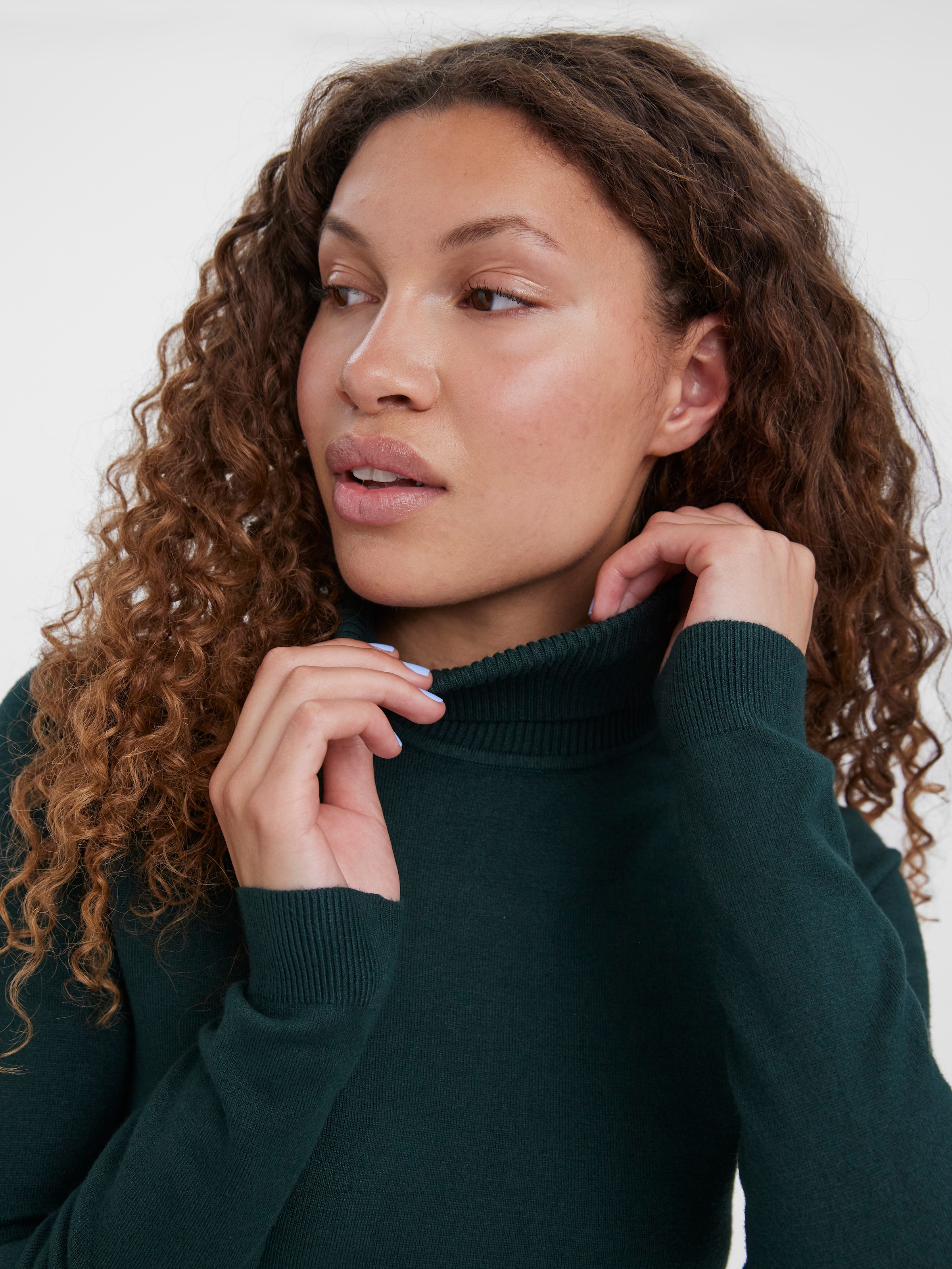 Vero Moda Rollkragenpullover »VMGLORY LS ROLLNECK BLOUSE GA NOOS«