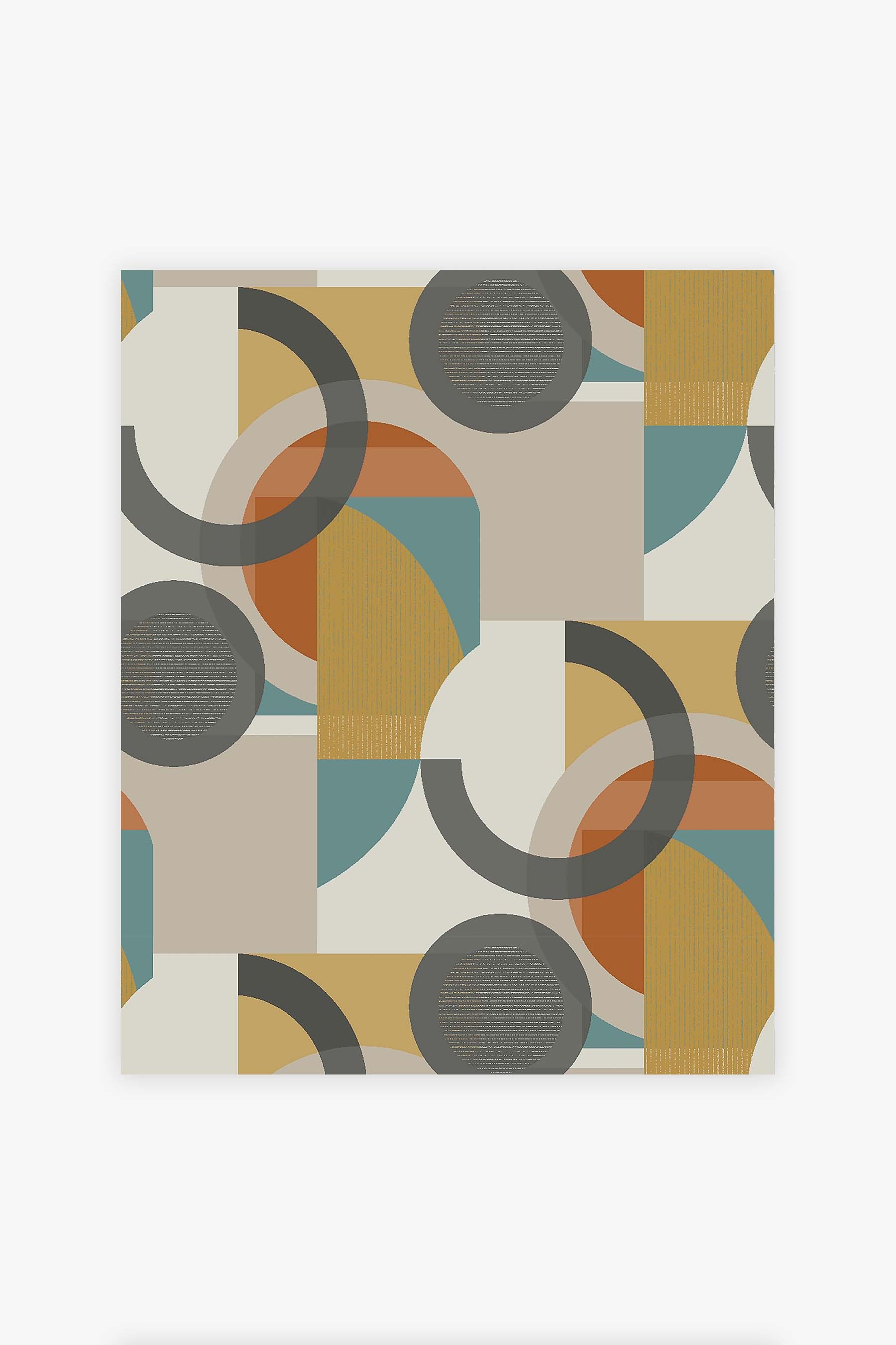 Next Wallpaper Retro Shapes Geo 118281