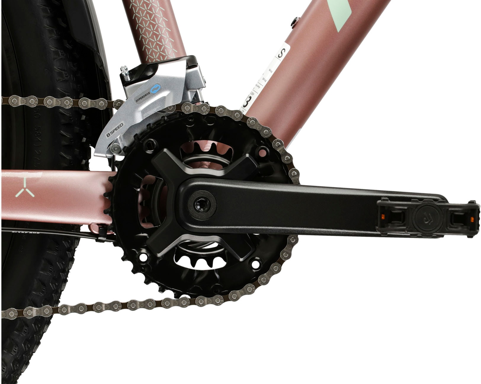 Kross Mountainbike »Damen Hardtail Lea 4.0 EQ«, 16 Gang, Shimano, ACERA M3020 Schaltwerk, Kettenschaltung