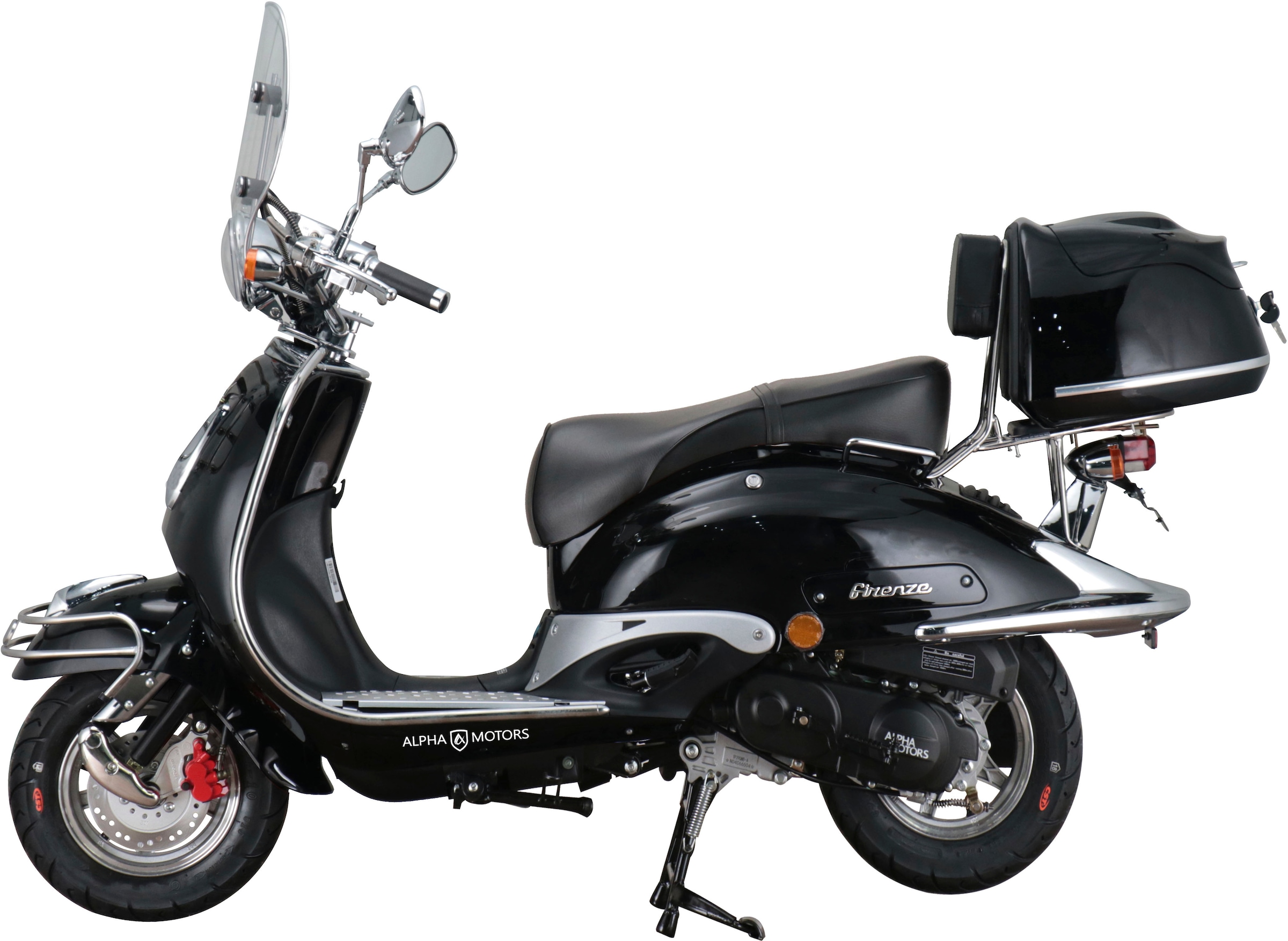 Alpha Motors Motorroller »Firenze Limited«, 50 cm³, 25 km/h, Euro 5, 2,72 PS, im Retro-Look