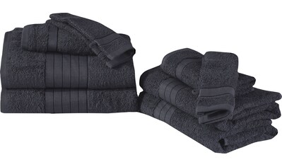 good morning Handtuch Set »Uni«, mit Webrand kaufen good morning Handtuch Set »Uni«, mit Webrand kaufen