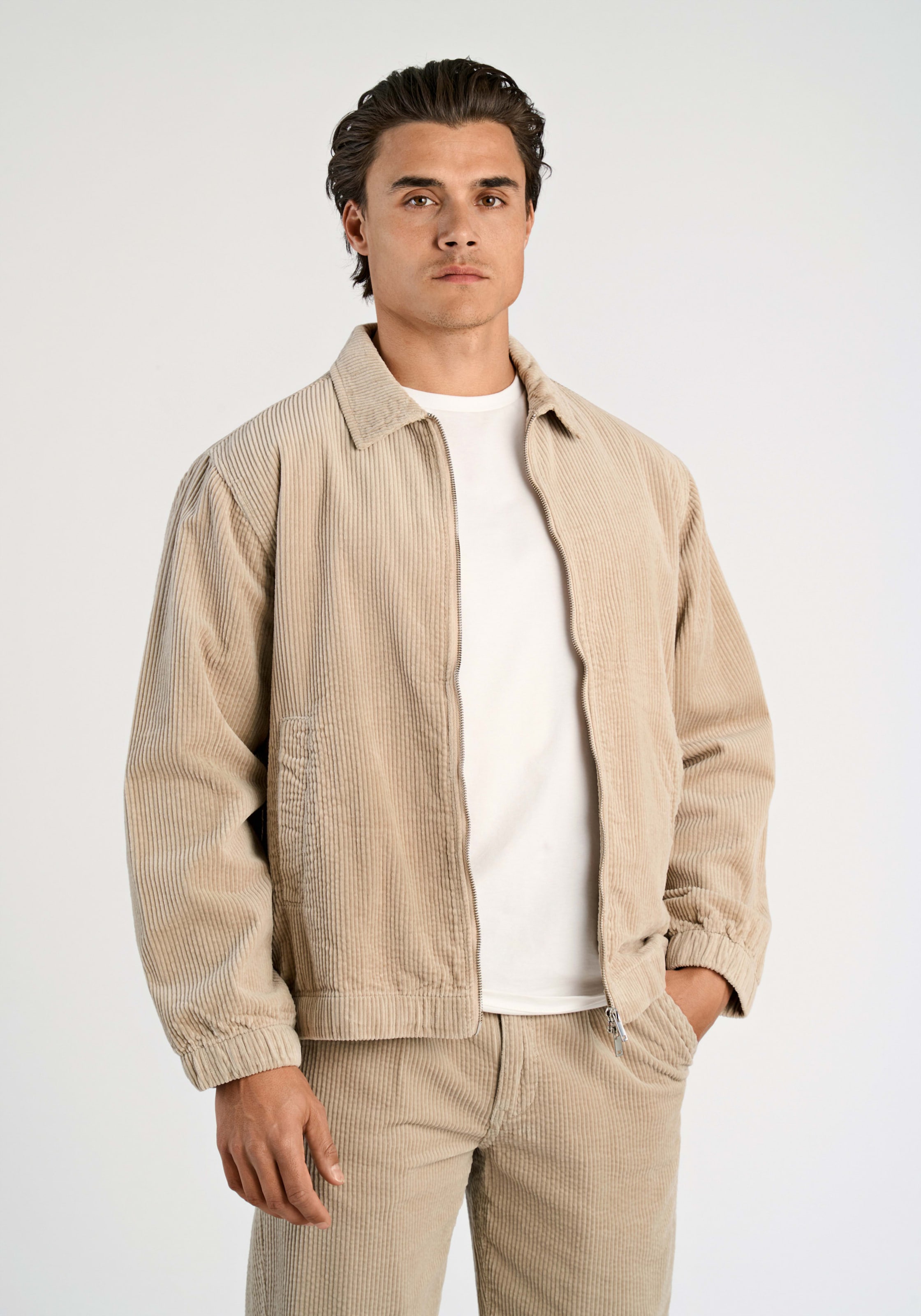 LINDBERGH Cordjacke, ohne Kapuze, mit 2-Wege-Reißverschluss günstig online kaufen