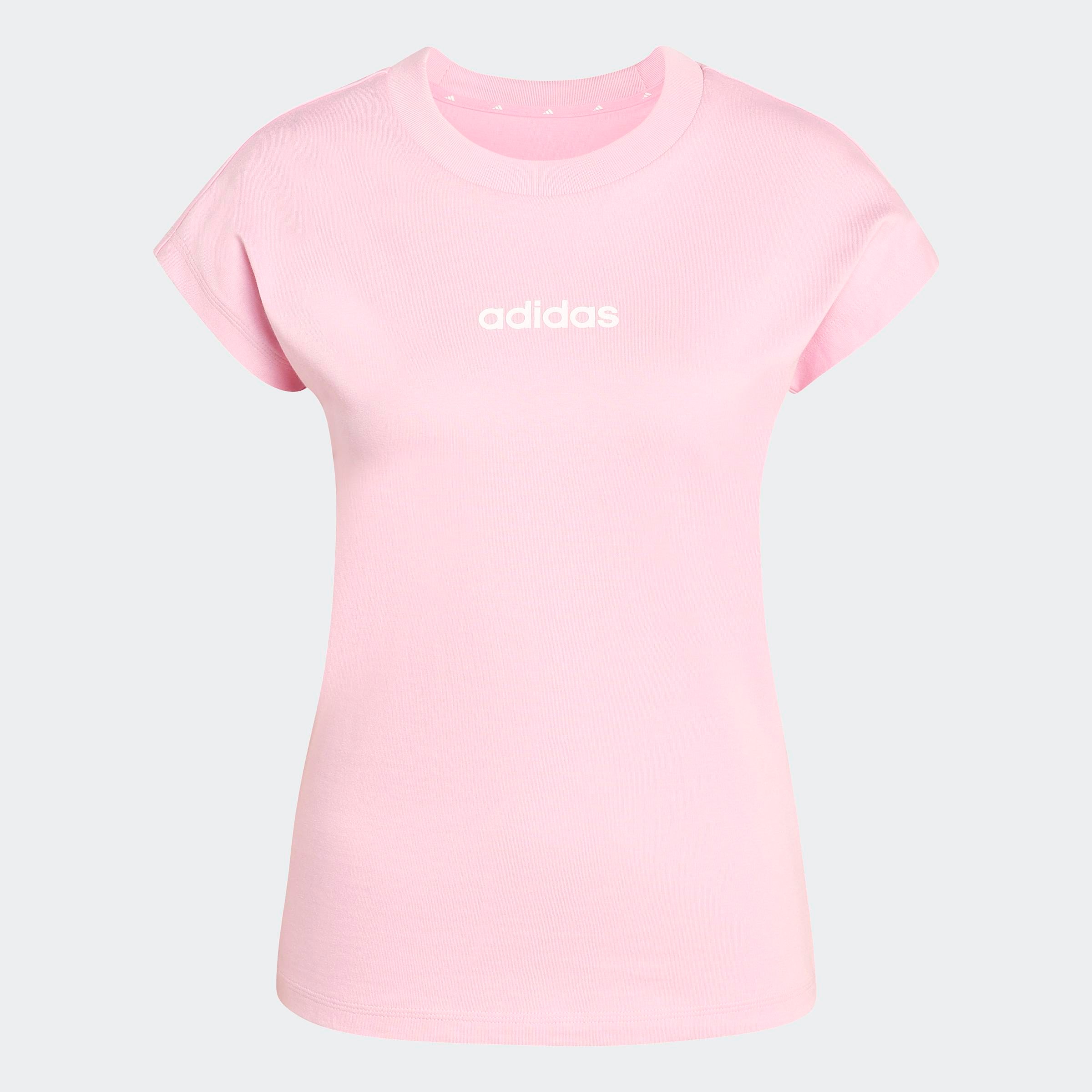 adidas Sportswear T-Shirt »W LIN SJ T« sportlicher Stil, Kurzarm, ohne Verschluss, aus Baumwolle