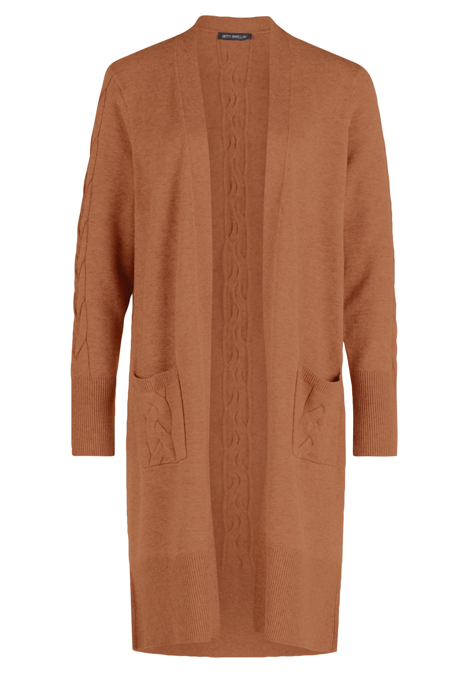Betty Barclay Strickjacke »Betty Barclay Damen Longstrickjacke mit aufgesetzten Taschen«, Material