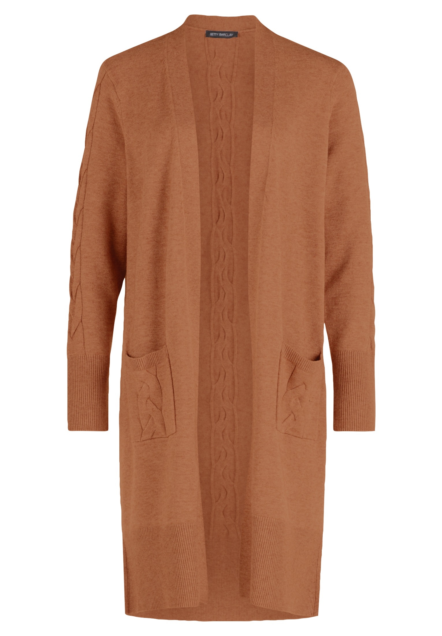 Betty Barclay Strickjacke "Betty Barclay Damen Longstrickjacke mit aufgeset günstig online kaufen