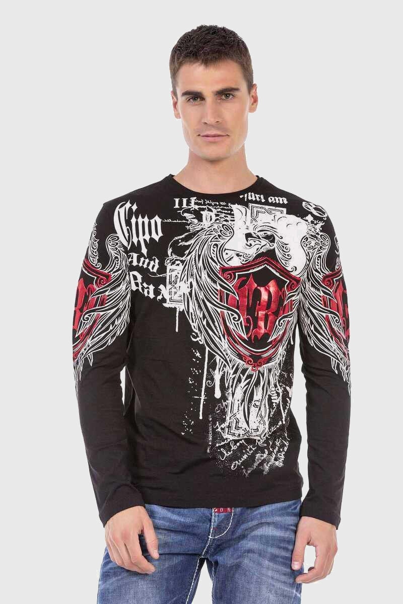 Cipo & Baxx Sweater "Sweatshirts", (1 tlg.), mit trendigen Print günstig online kaufen