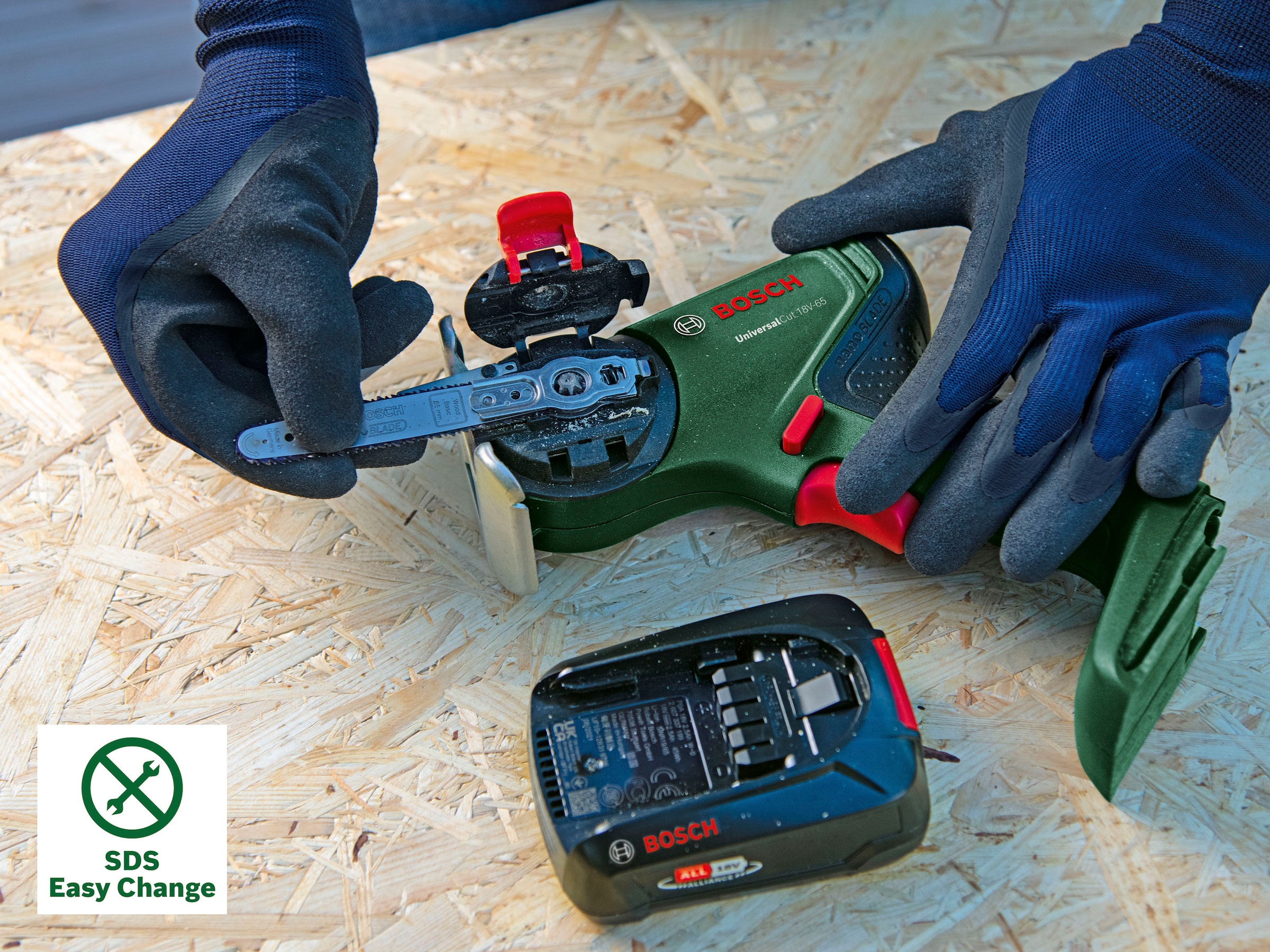 Bosch Home & Garden Akku-Säge »UniversalCut 18V-65  - solo«, ohne Akku und Ladegerät
