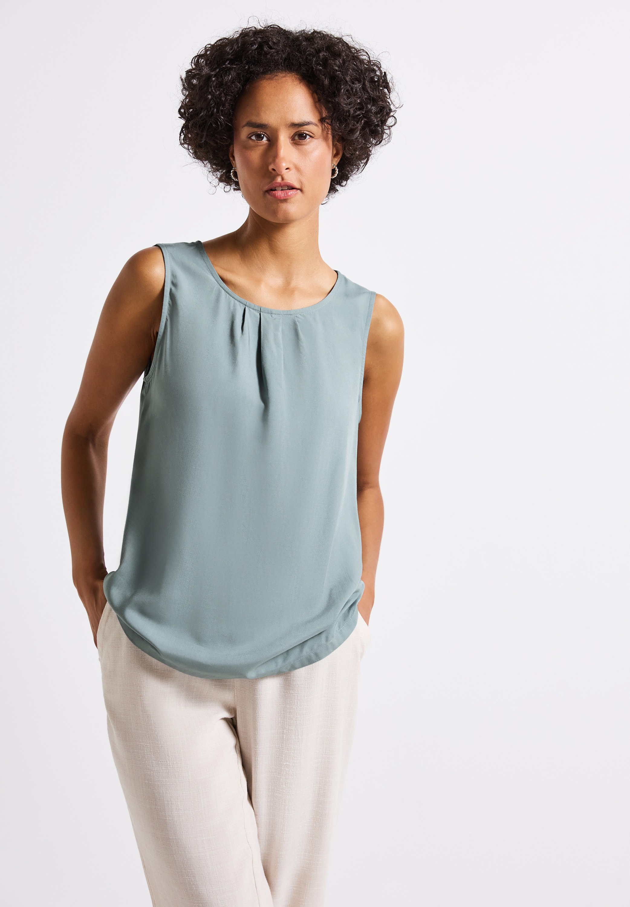 STREET ONE Blusentop, aus softer Viskose günstig online kaufen