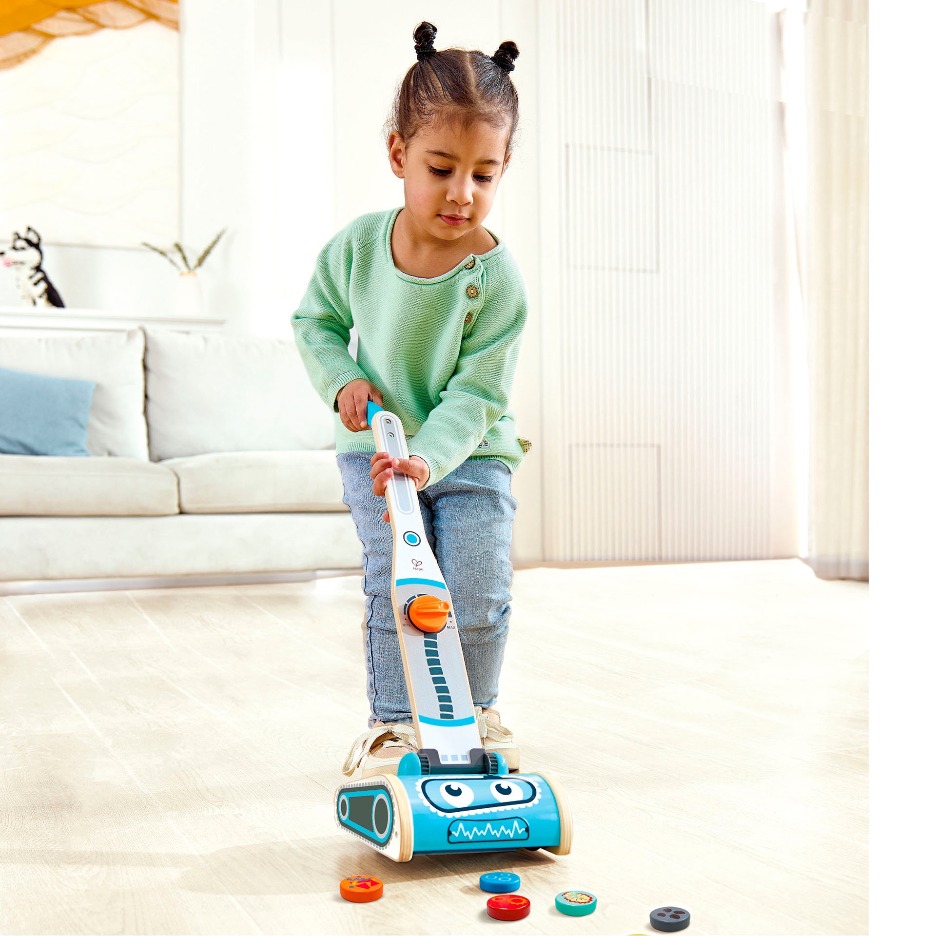 Hape Kinder-Staubsauger