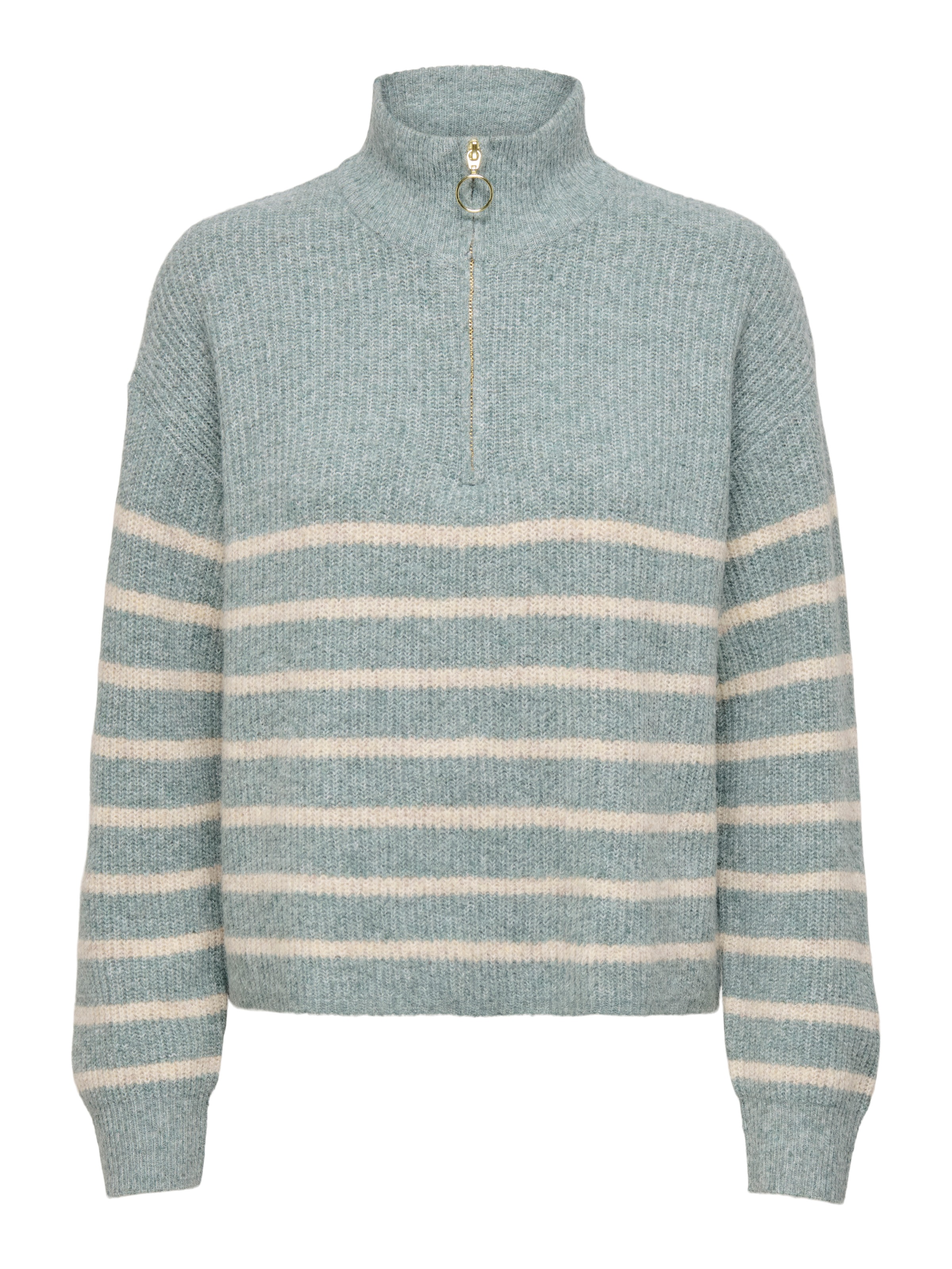 ONLY Strickpullover "ONLTOKYO L/S ZIP PULLOVER KNT NOOS" günstig online kaufen