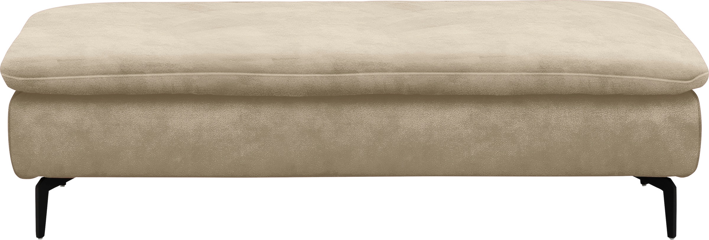 Ecksofa W.SCHILLIG "valentinoo, Designsofa, bequem, elegant und zeitlos, L-Form", beige (stone z73), B:299cm H:83cm T:178cm, Longlife Xtra-Leder Z73: Naturwalkleder der Luxusklasse aus den erlesensten Rohhäuten. Hautstärke 1, 1 – 1, 3 mm, Sofas, Ecksofa,  6