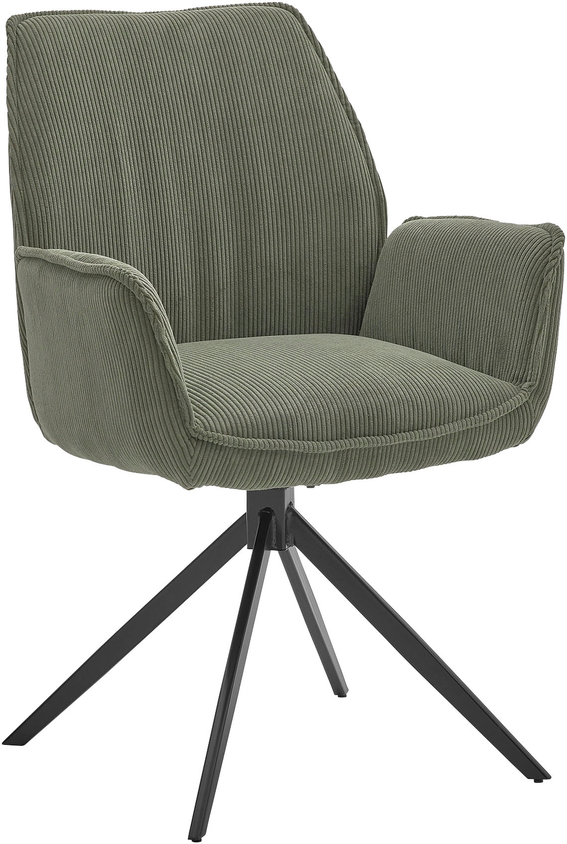 Musterring Esszimmerstuhl "Tiama", (Set), 2 St., Cord, Stativgestell aus Ei günstig online kaufen