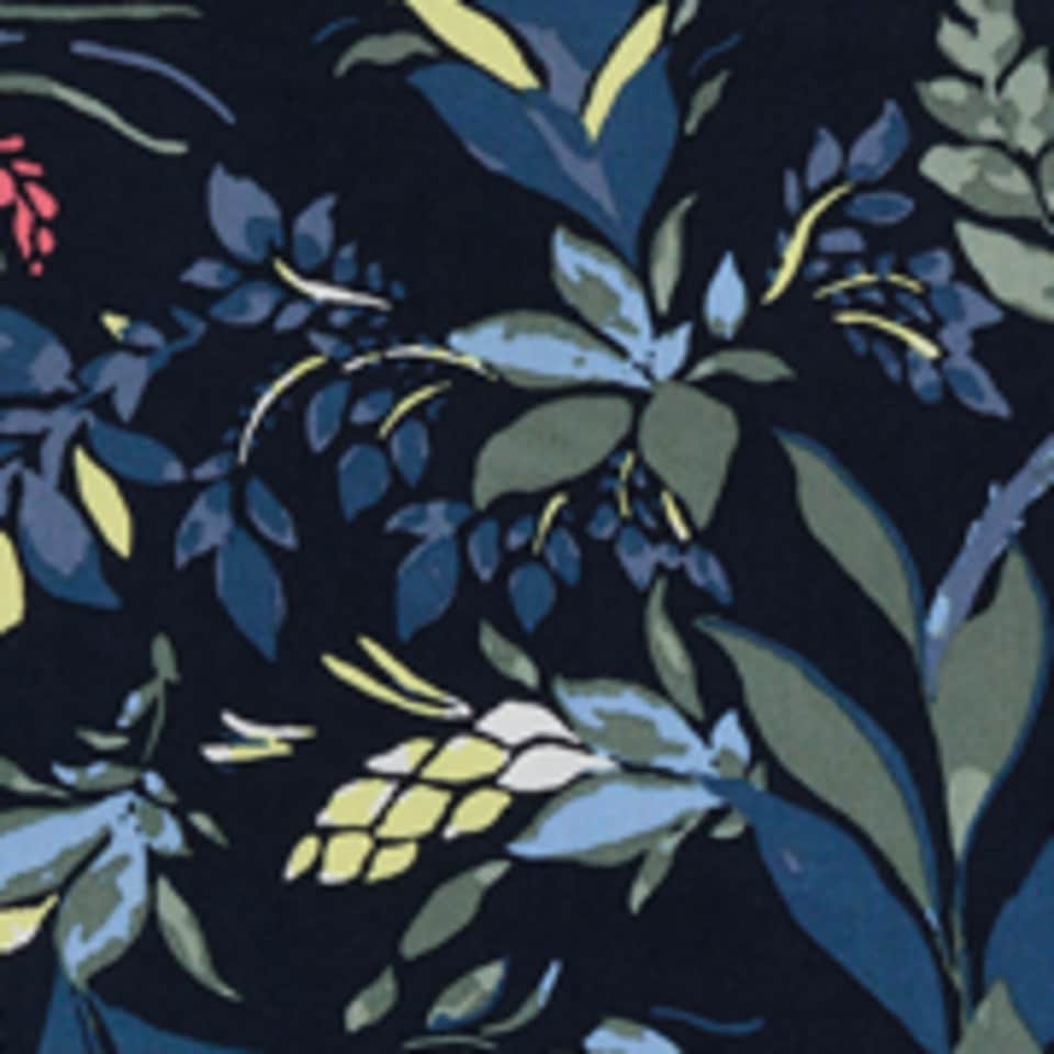 Cecil Kurzarmbluse mit geschlitztem Rundhalsausschnitt