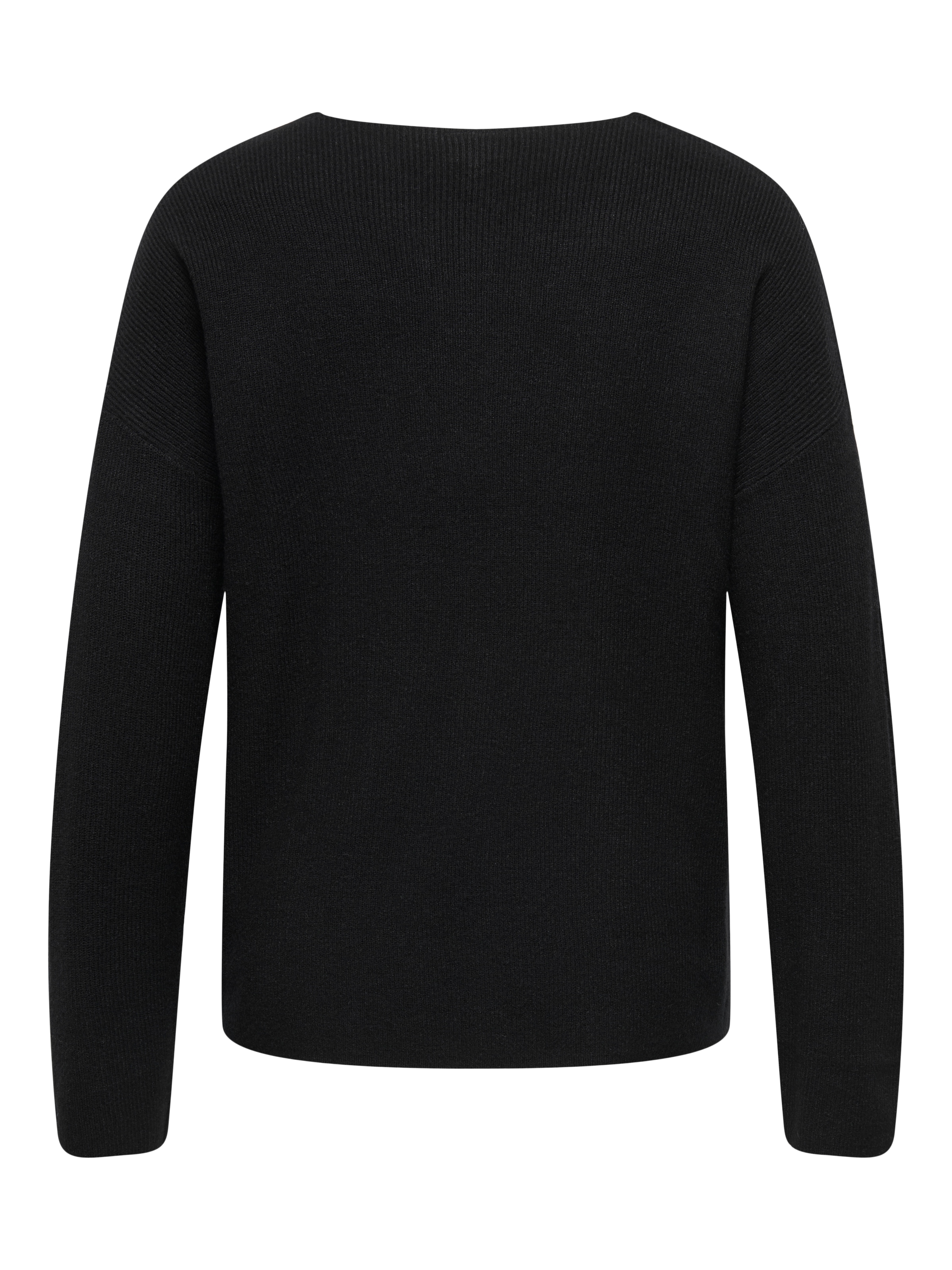 ONLY CARMAKOMA V-Ausschnitt-Pullover »CARIBI LS RIB LOOSE V-NECK CC KNT«